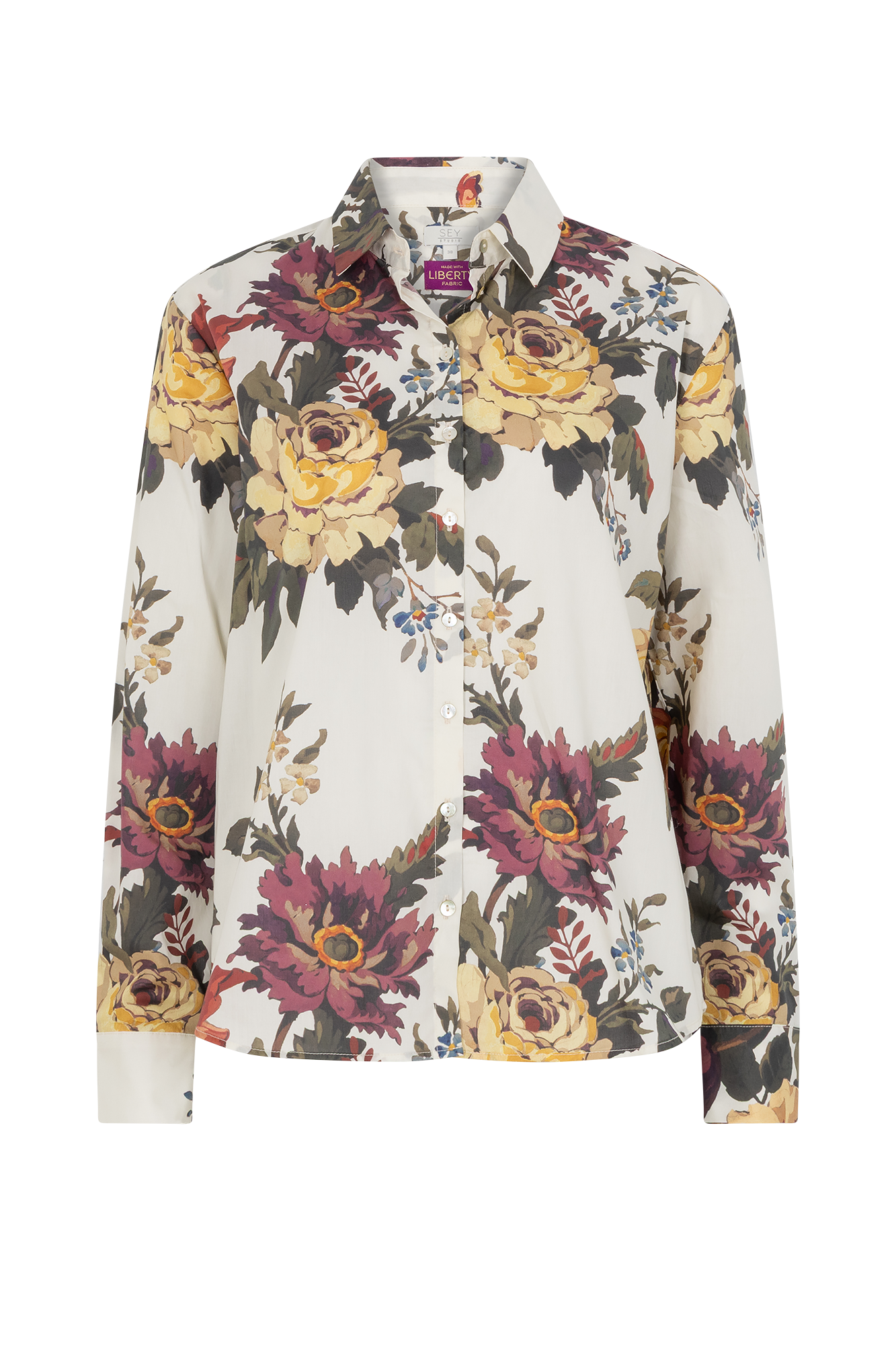 Mayla Blouse Bluse Off-white Print