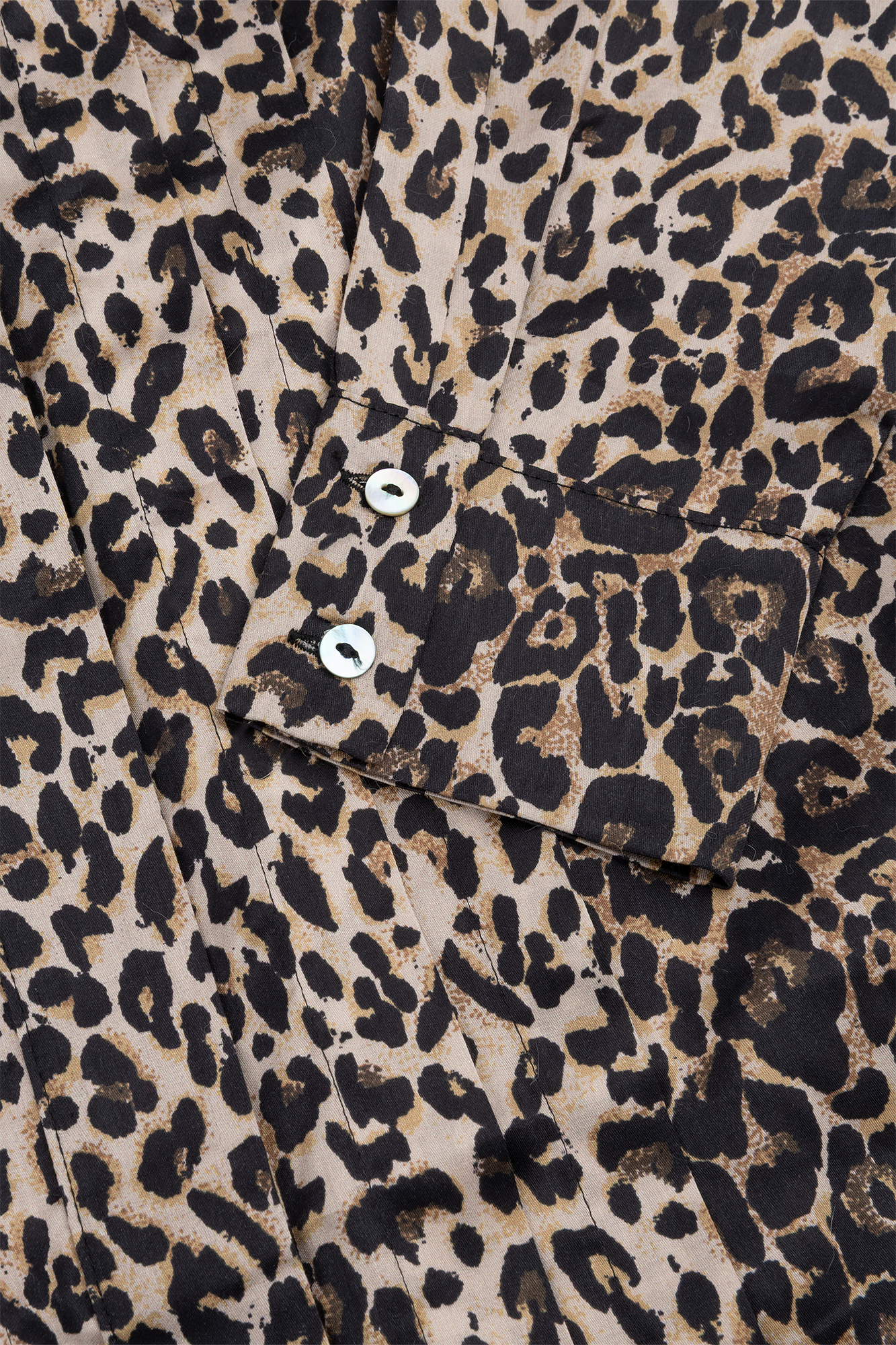 Rita Blouse Hemdfarben Braun Print