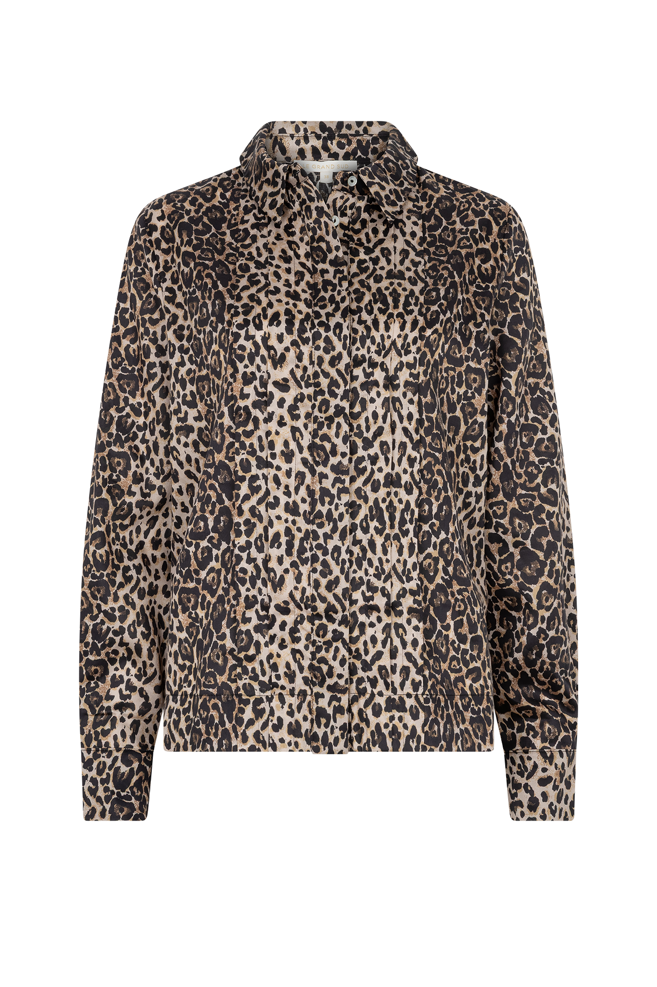 Rita Blouse Hemdfarben Braun Print