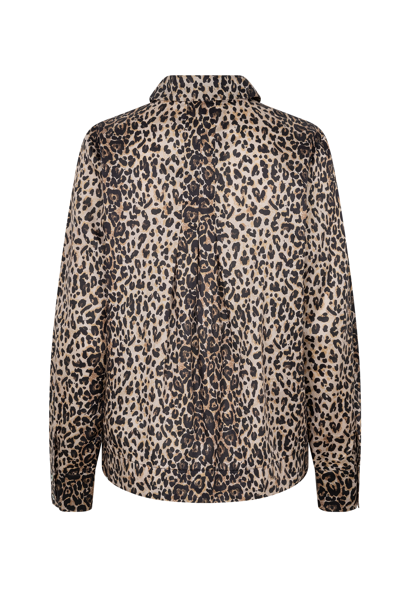 Rita Blouse Hemdfarben Braun Print