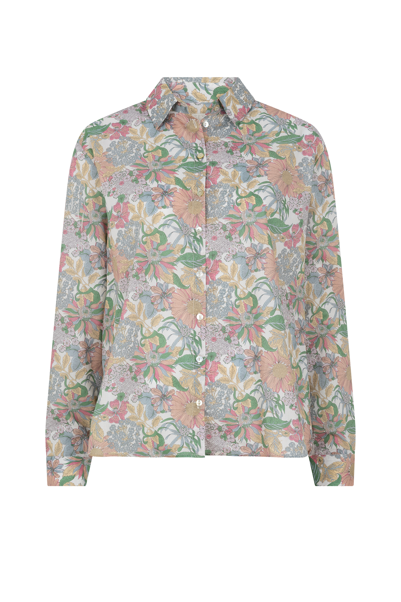 Mayla Bluse Rosa Druck