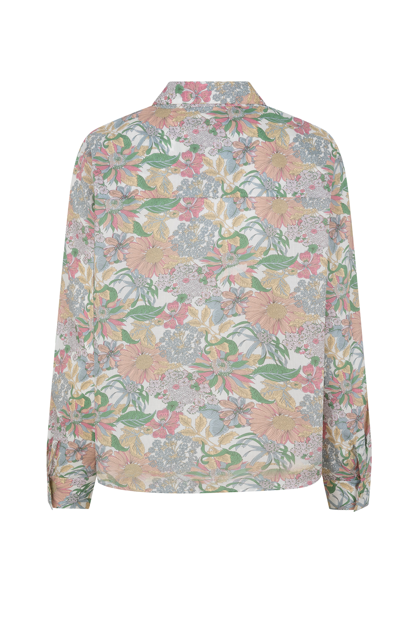 Mayla Bluse Rosa Druck