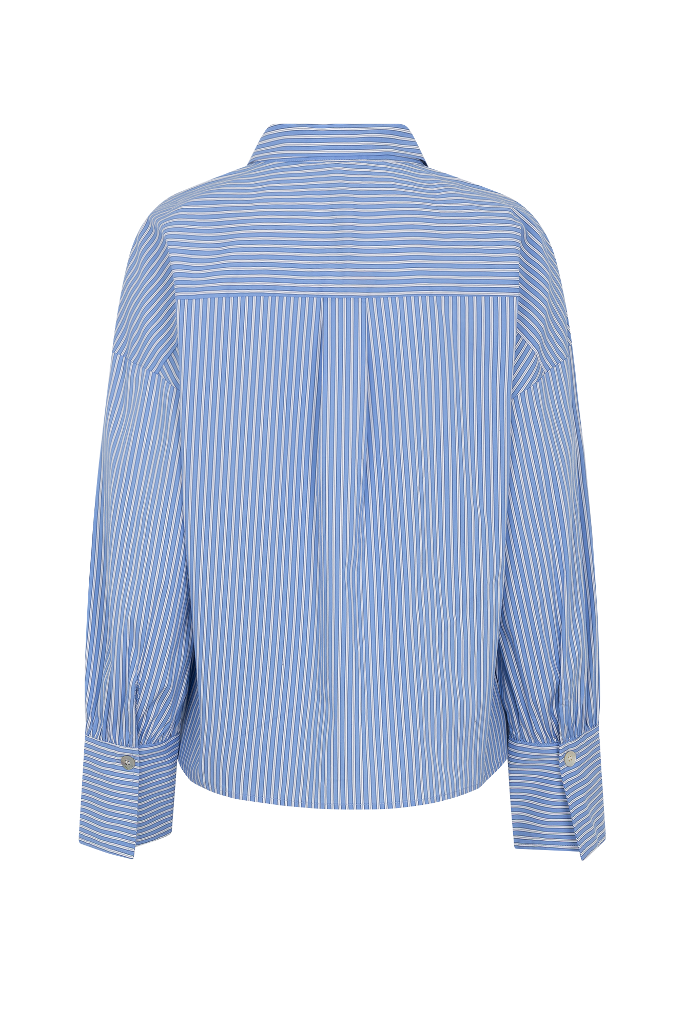 Ravy Bluse Blau Streifen