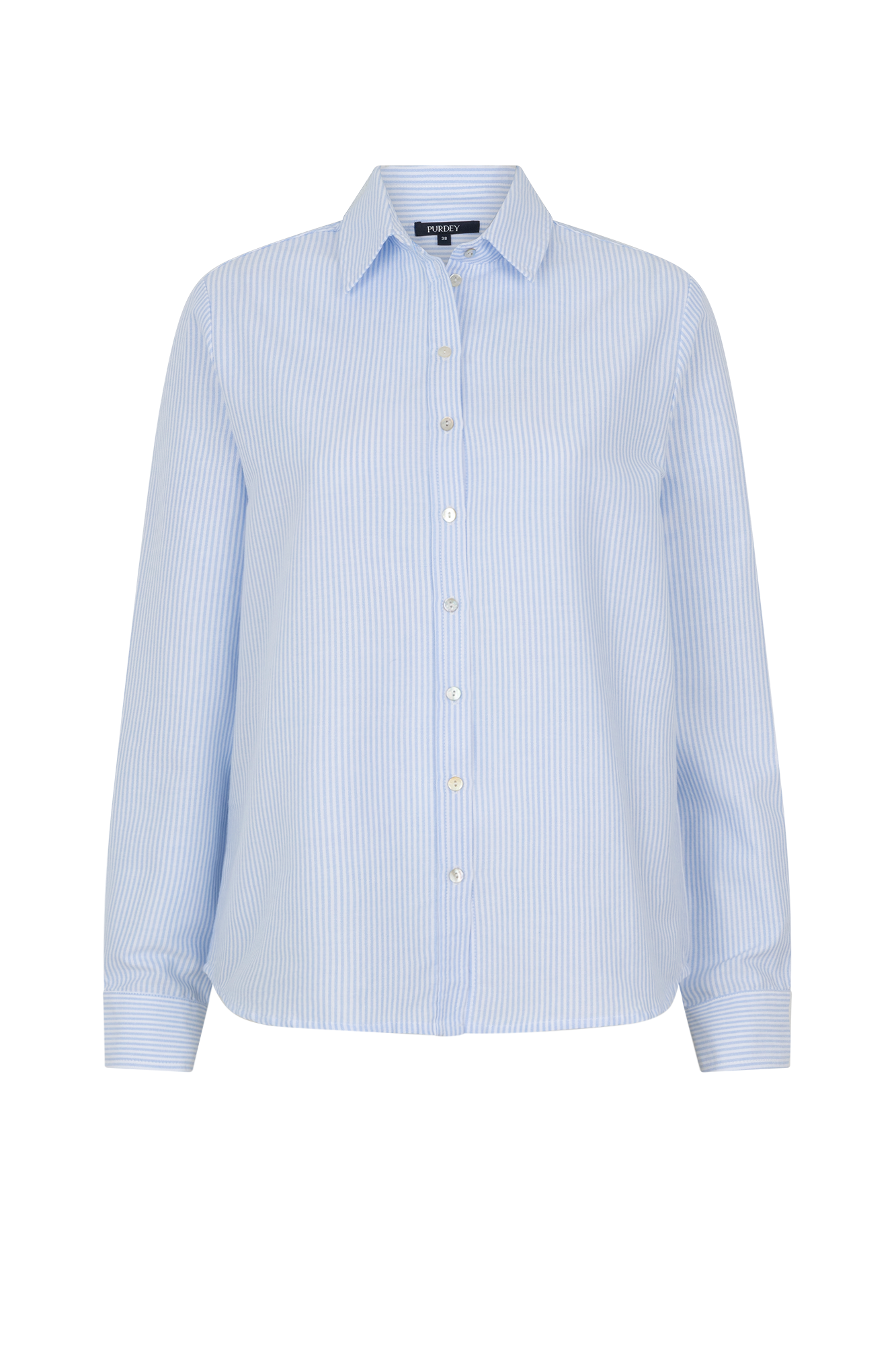 Noralie Bluse Blau Streifen