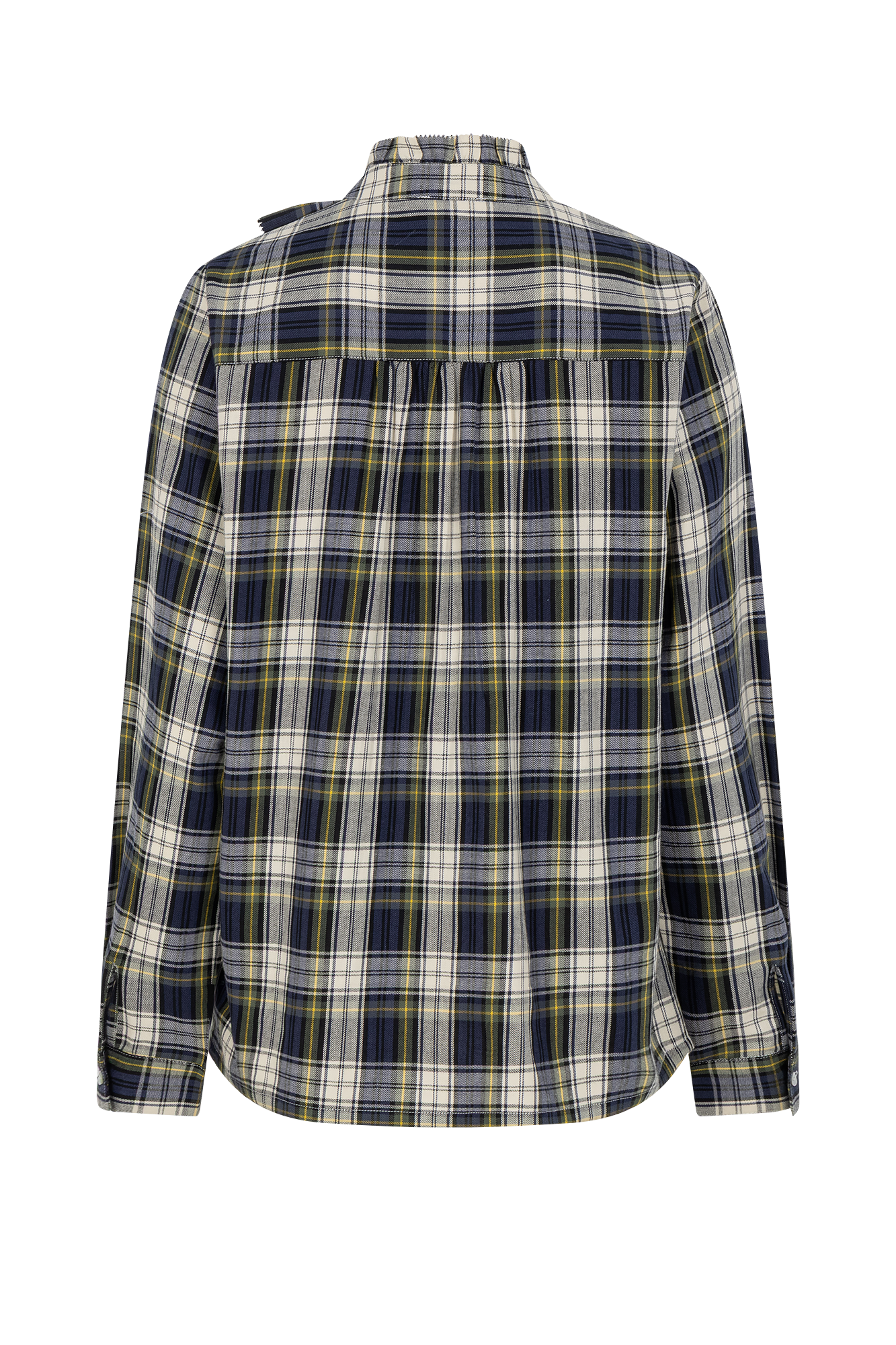 Lola Blouse Blauw Ruit