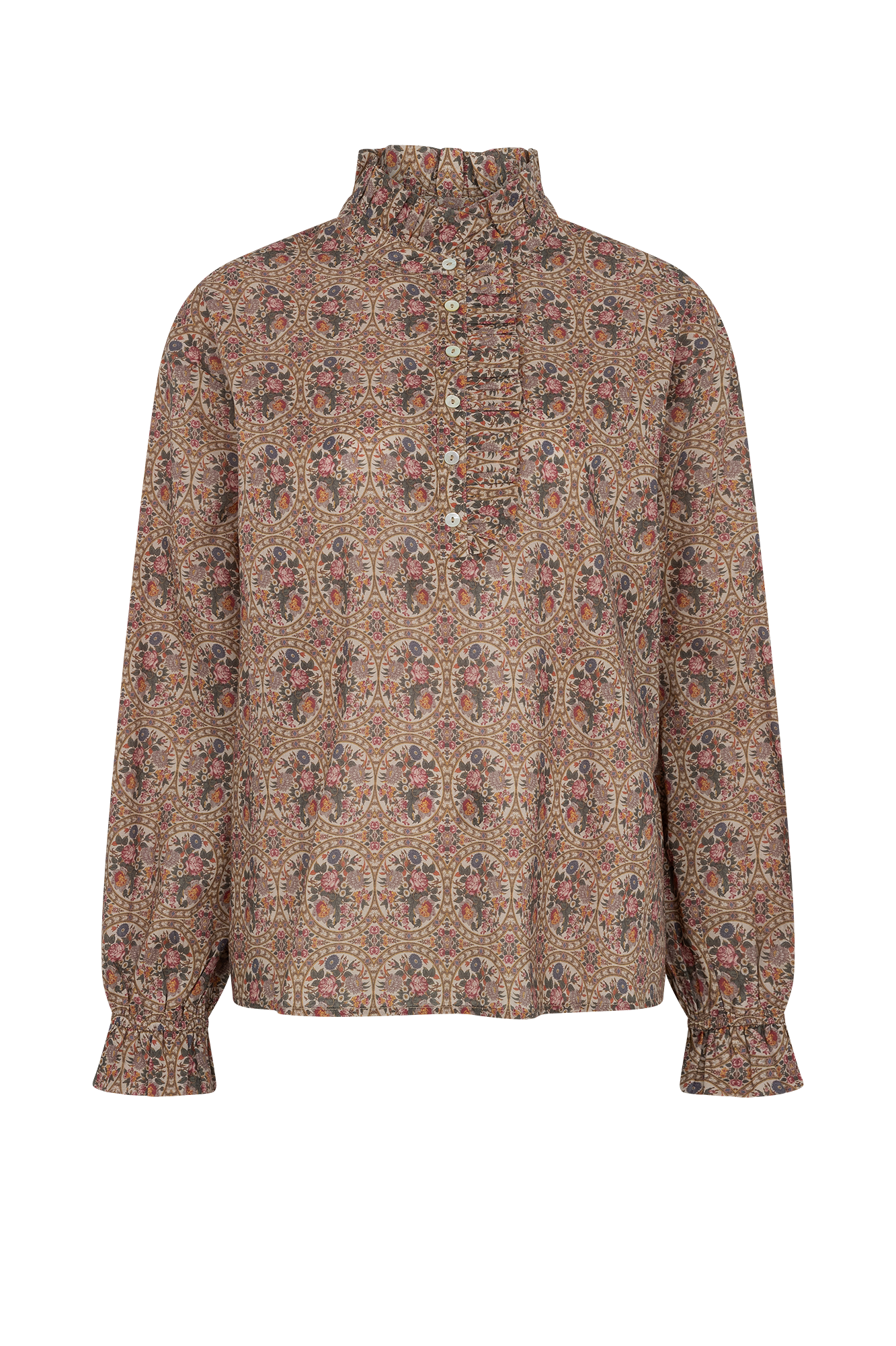 Roa Blouse Roze Print