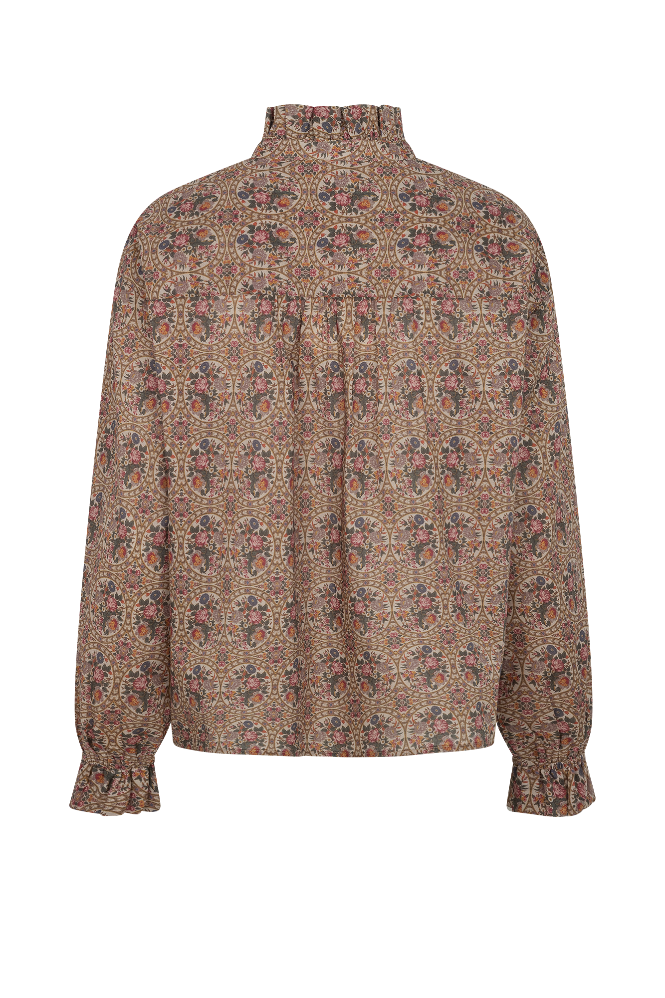 Roa Blouse Roze Print