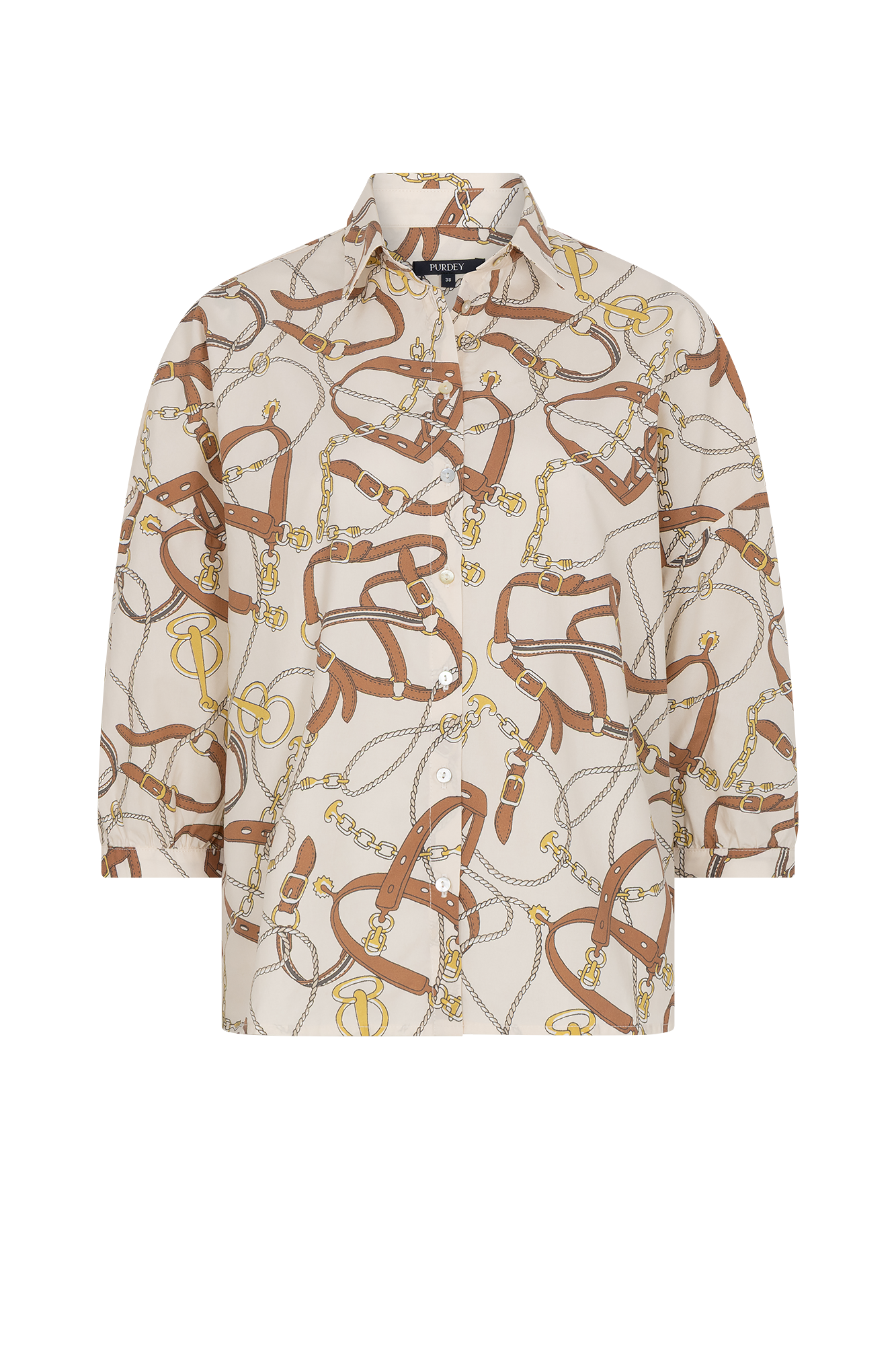 Mariana Bluse - Bluse - OFF-WHITE PRINT