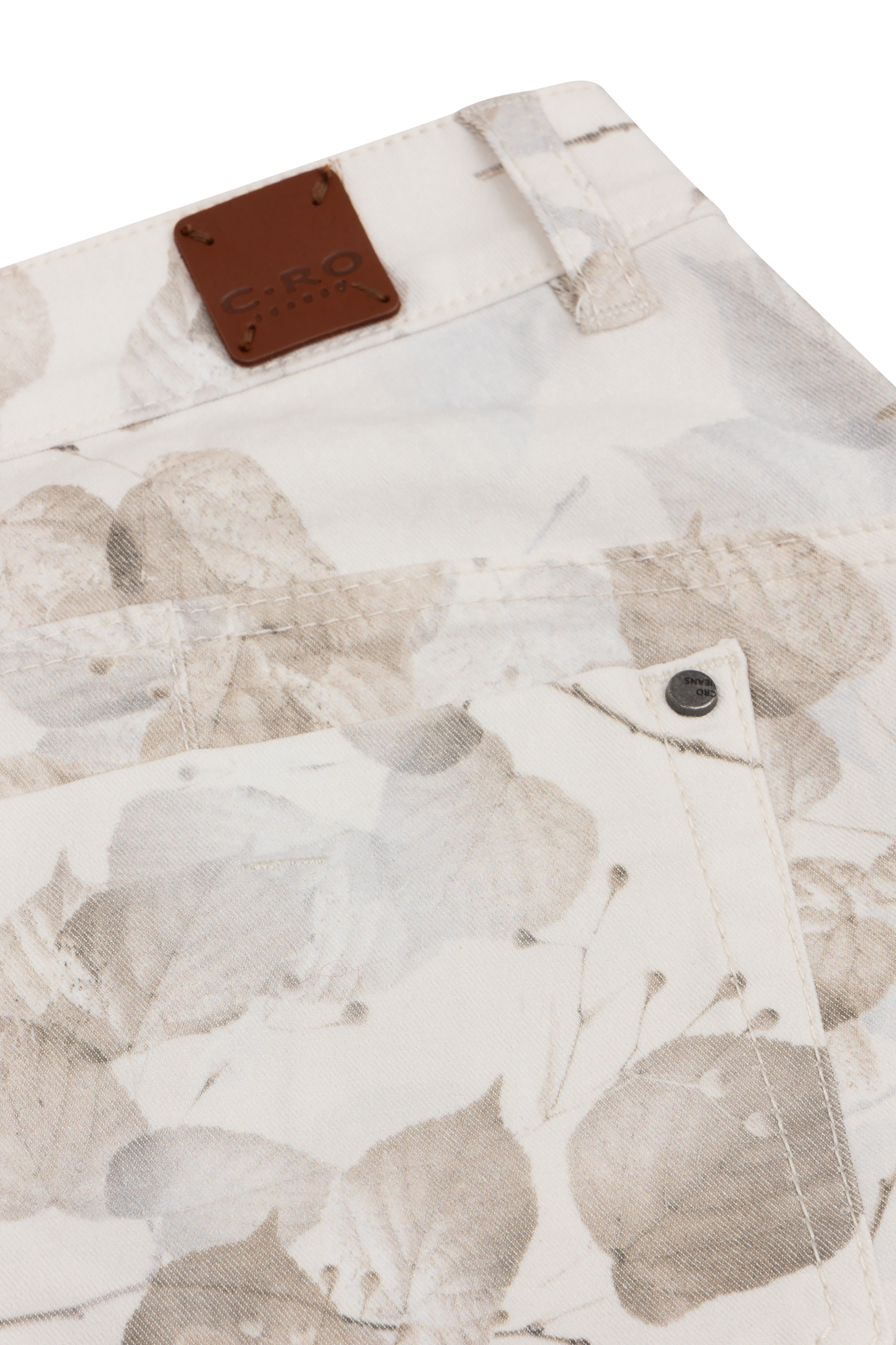 Suzanne Hose Sand Druck