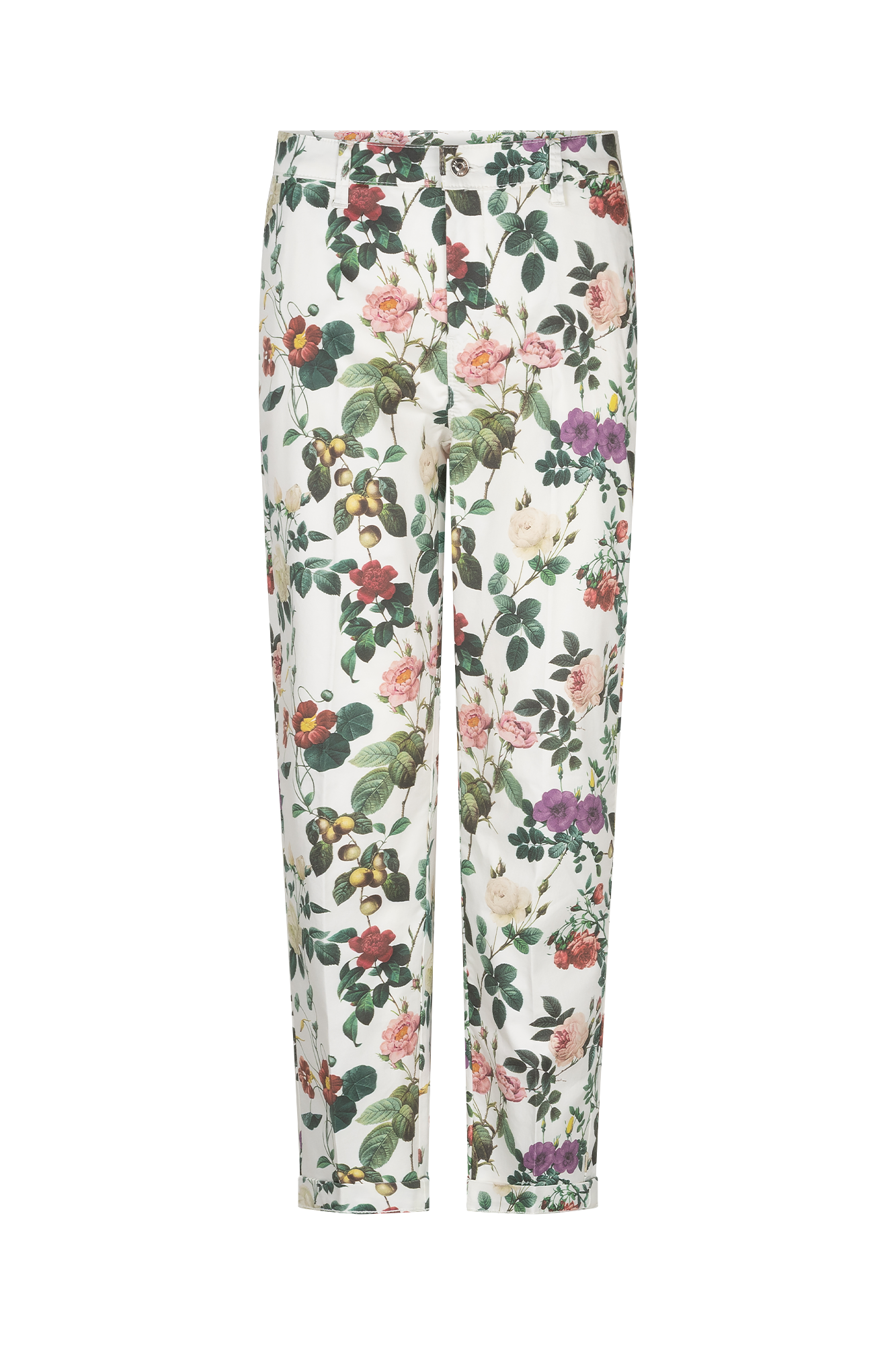 Chino Blumenhose Off-White-Print