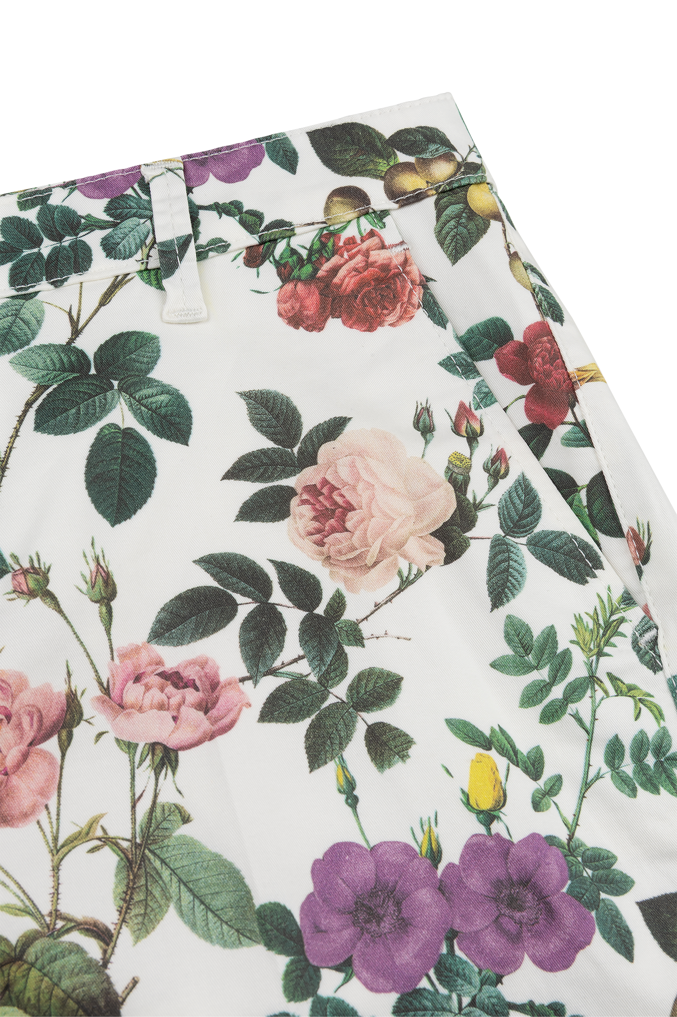 Chino Blumenhose Off-White-Print