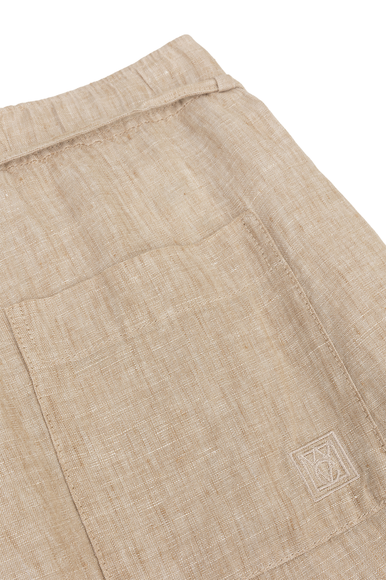 Chiara Broek Linnen Beige