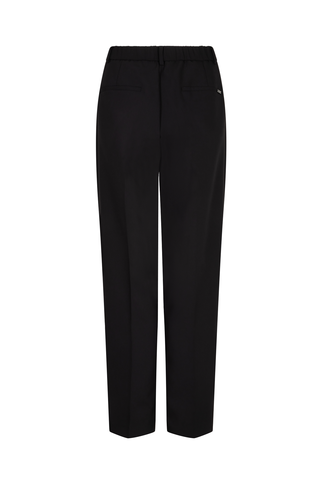 Pleated Pantalon - Hosen - Schwarz