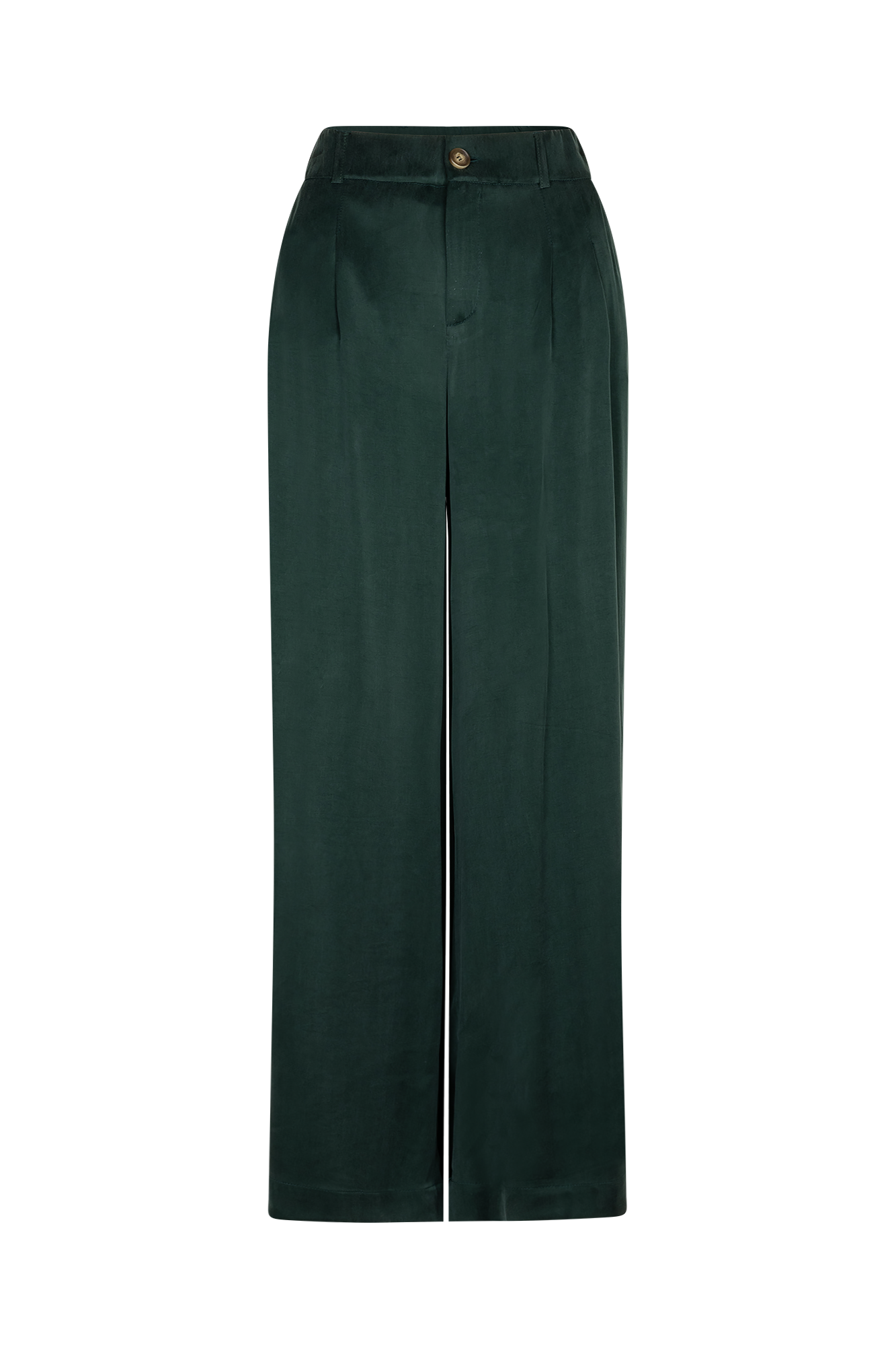 Phia Pantalon Dunkel Grün