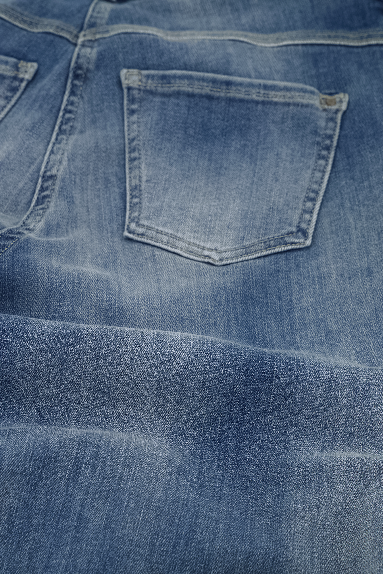 Dream Weite Jeans Blau Wash