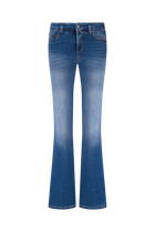 Paris Flared-Jeans Blau Wash
