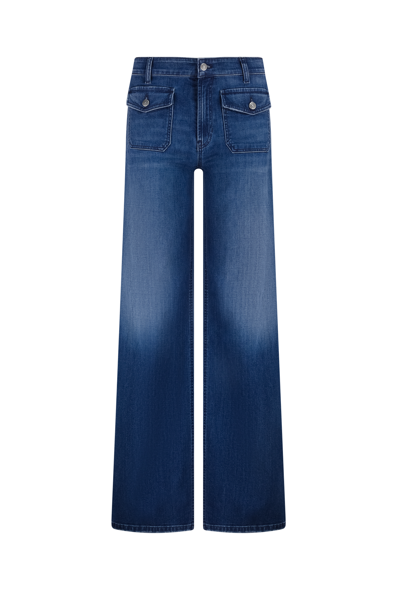 Aimee Pocket-Denim Blau