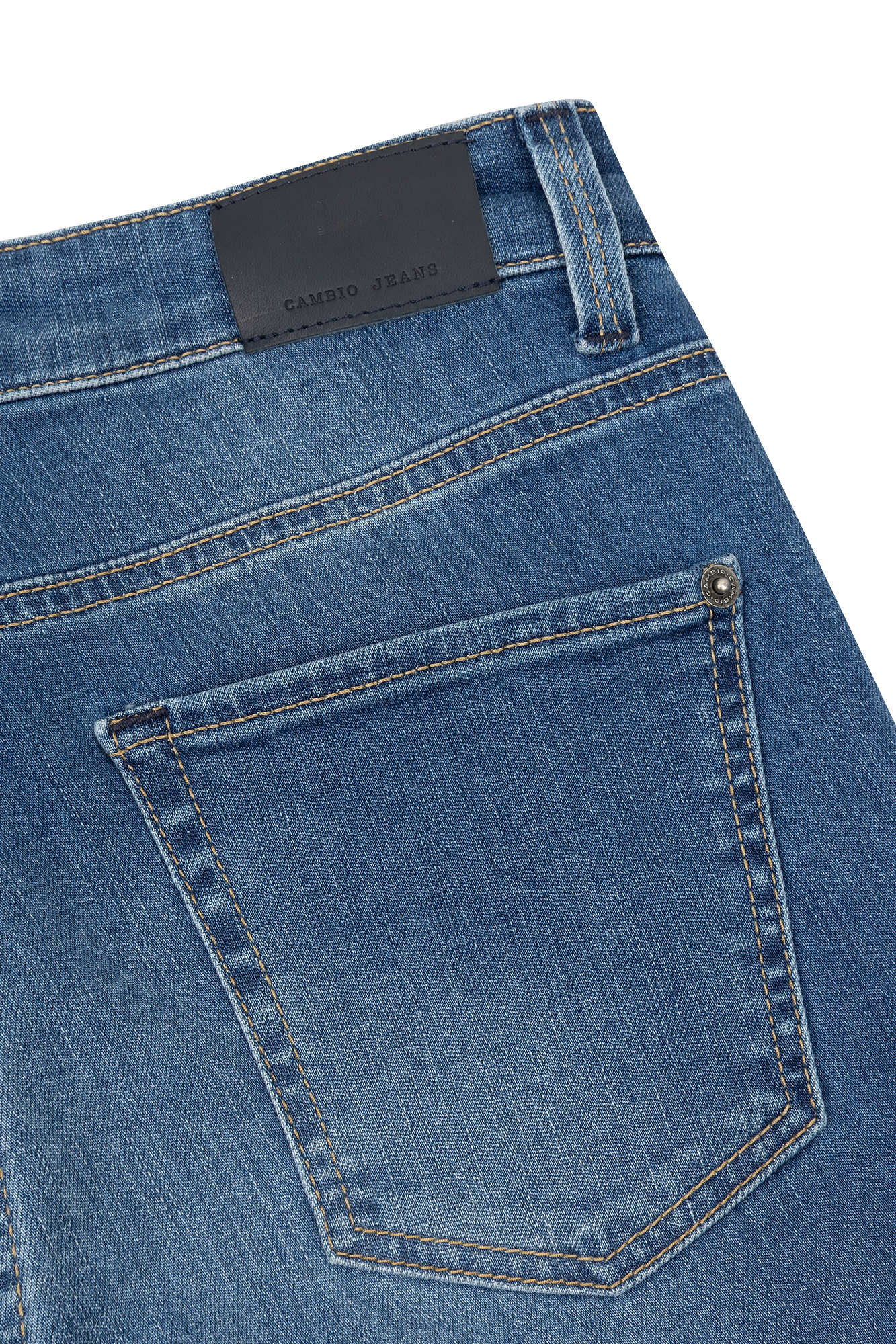 Paris Flared Broek Blauw Wash