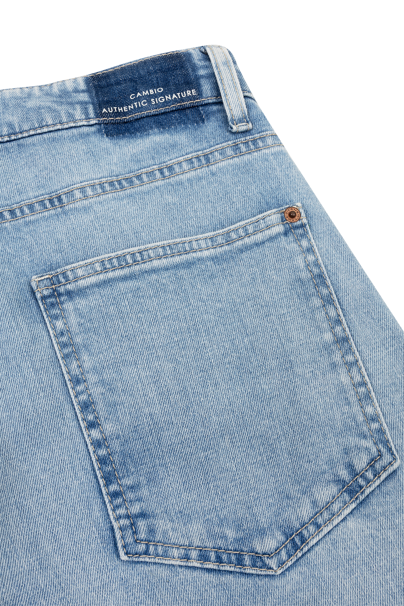 Baggy Hose Blau Wash