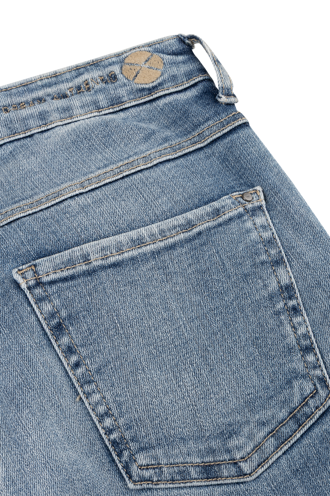 Dream Wide Denim Blau Wash