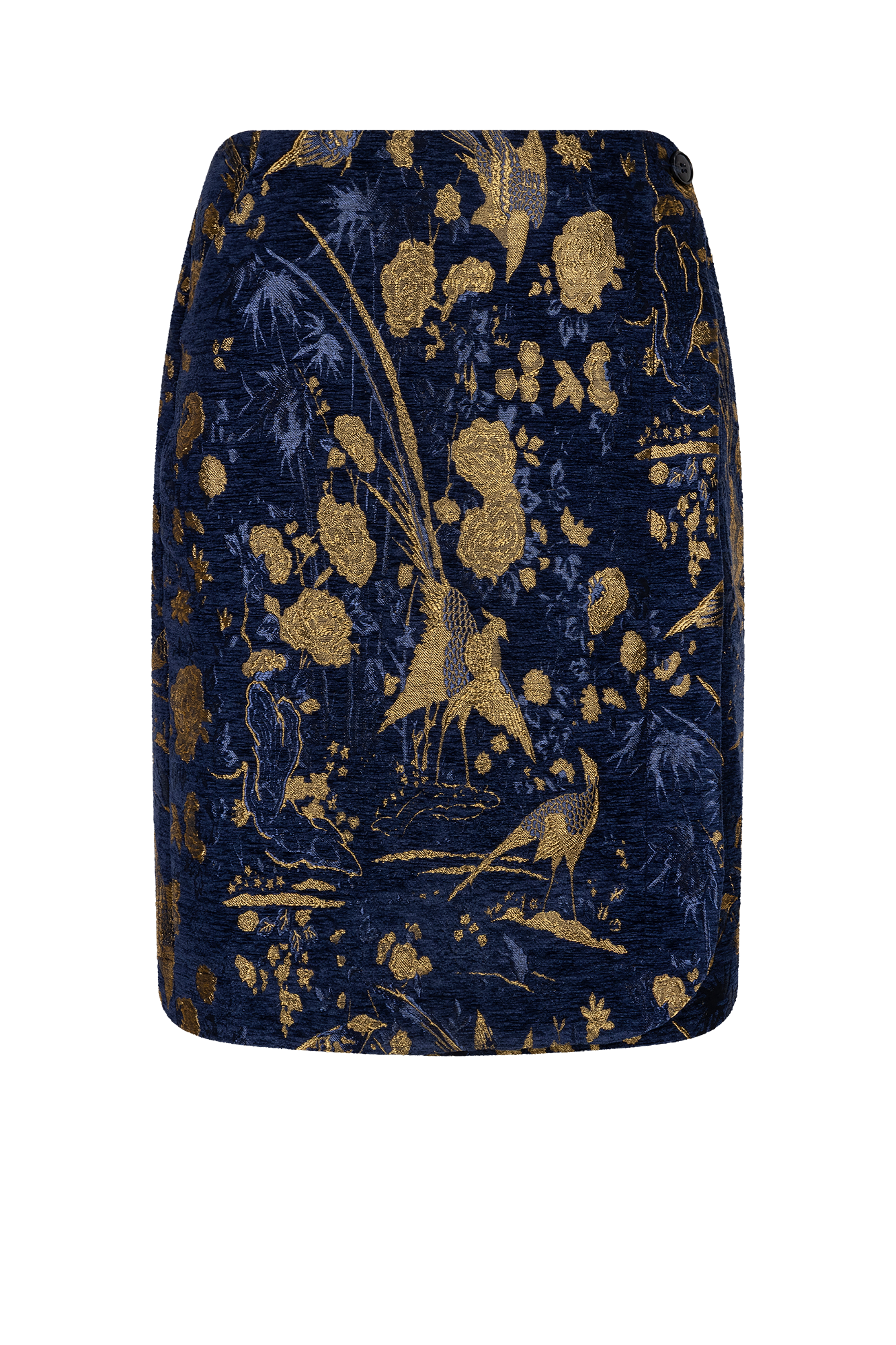 Renate Rok – Rock – marine-navy Print
