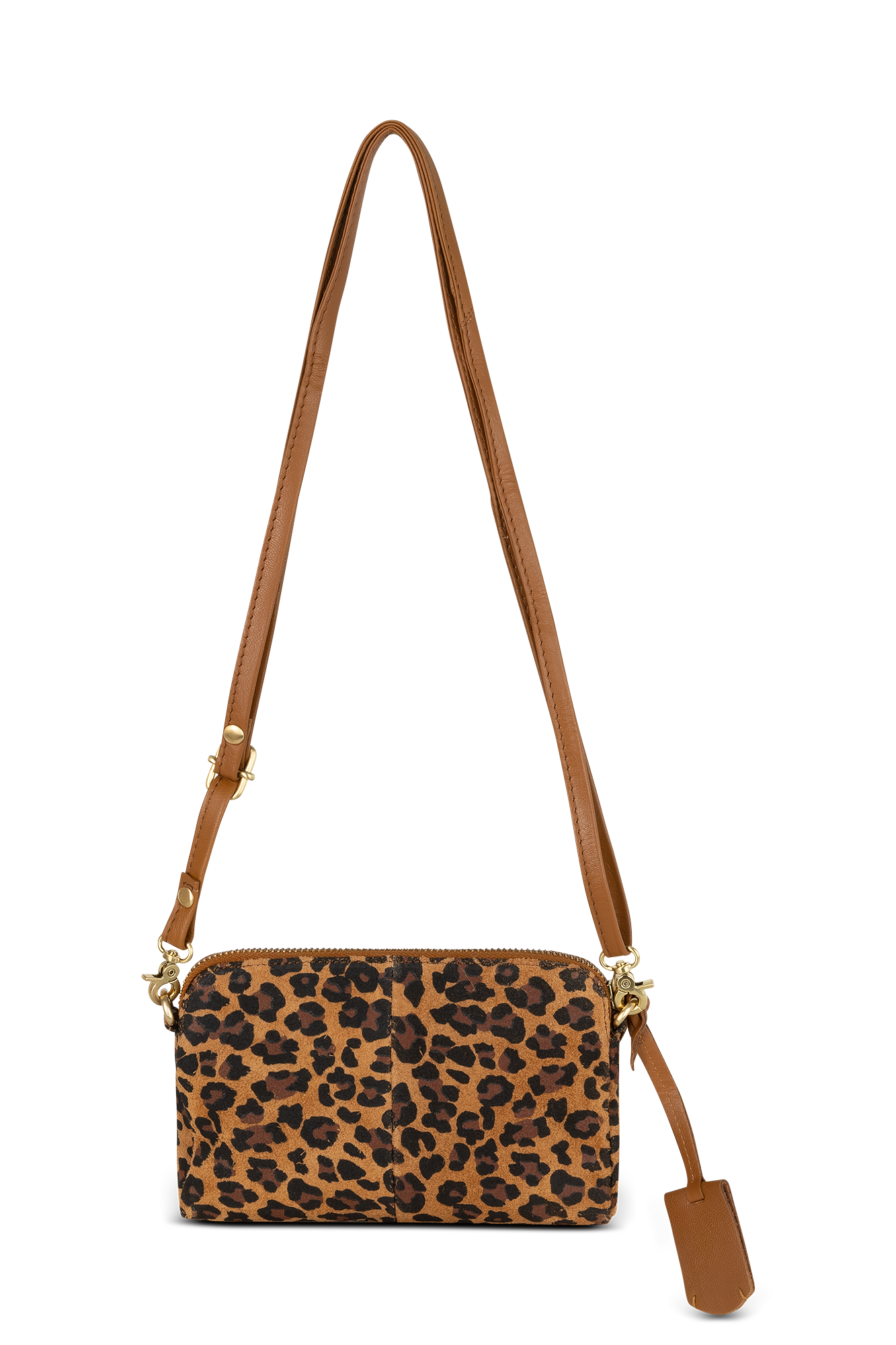 Colbie Leopard Minibag Bruin Print