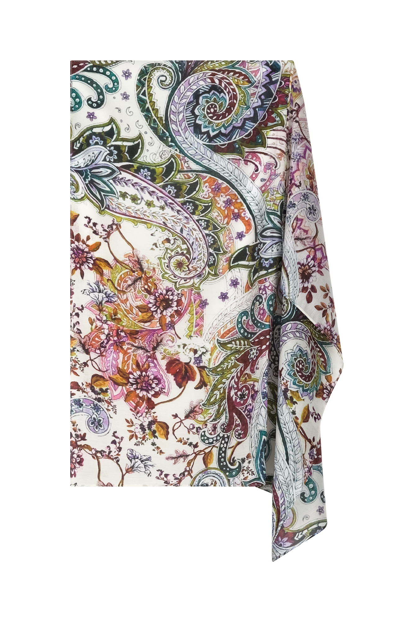 Felicia Shawl Zand Print