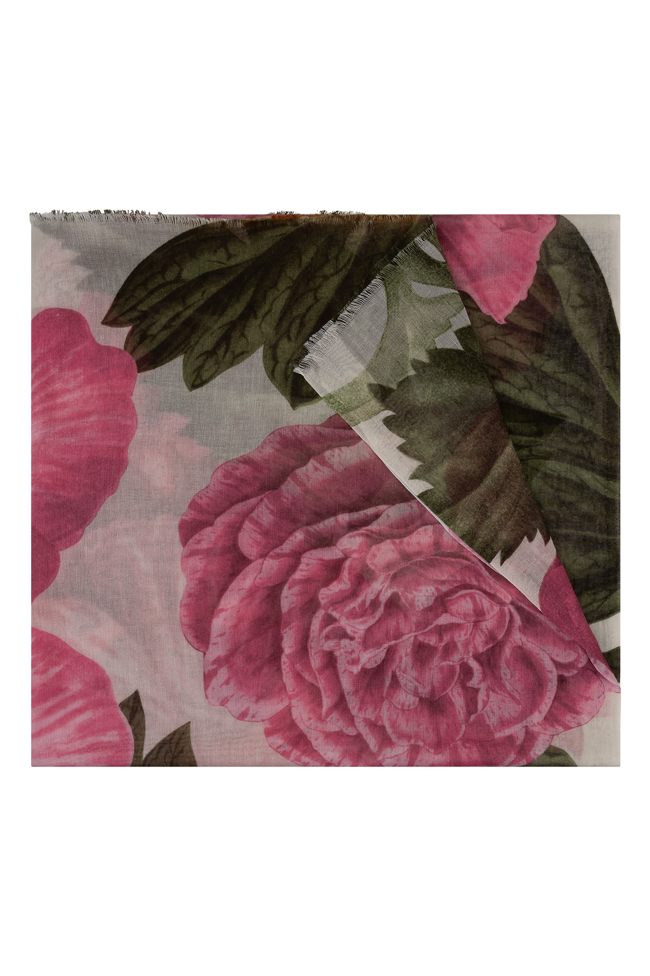 Gitte Shawl Roze Print