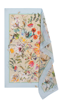 Genta Schal Hellblau Druck