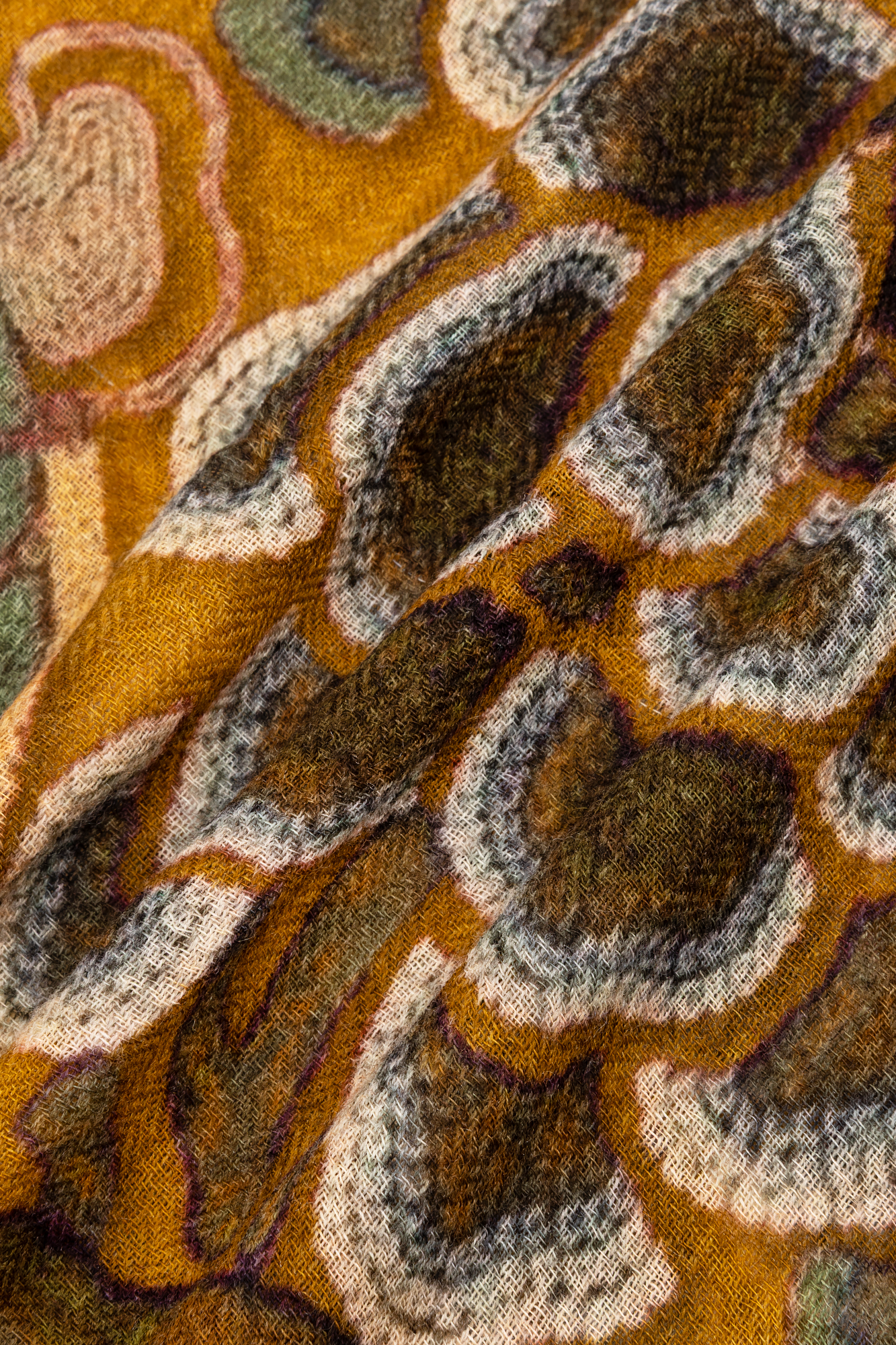 Hanien Shawl - Schal - Cognac