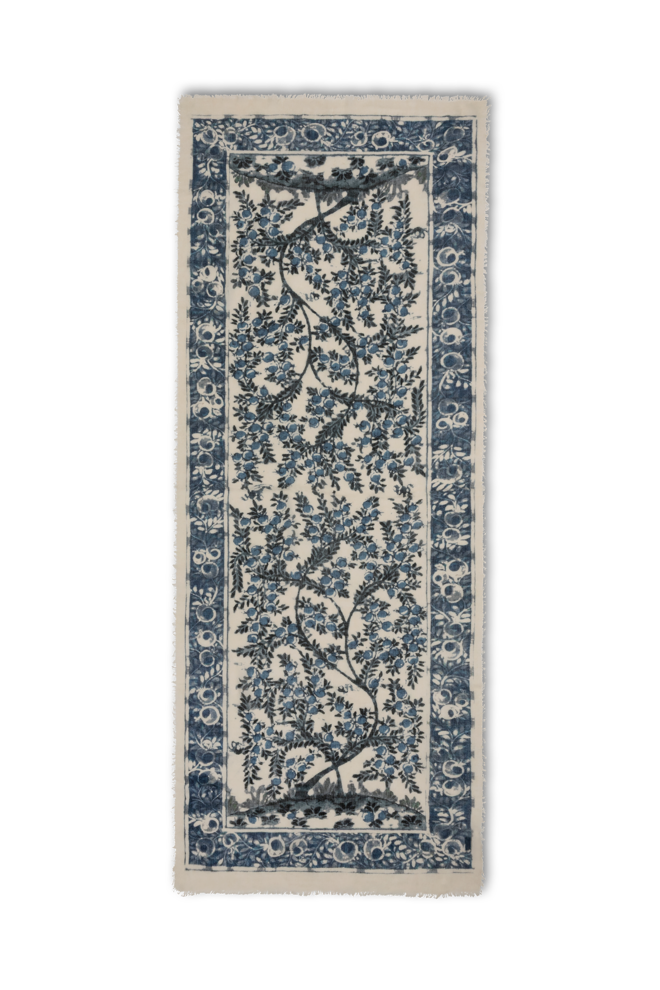 Hiva Shawl - Schal - Blau Print