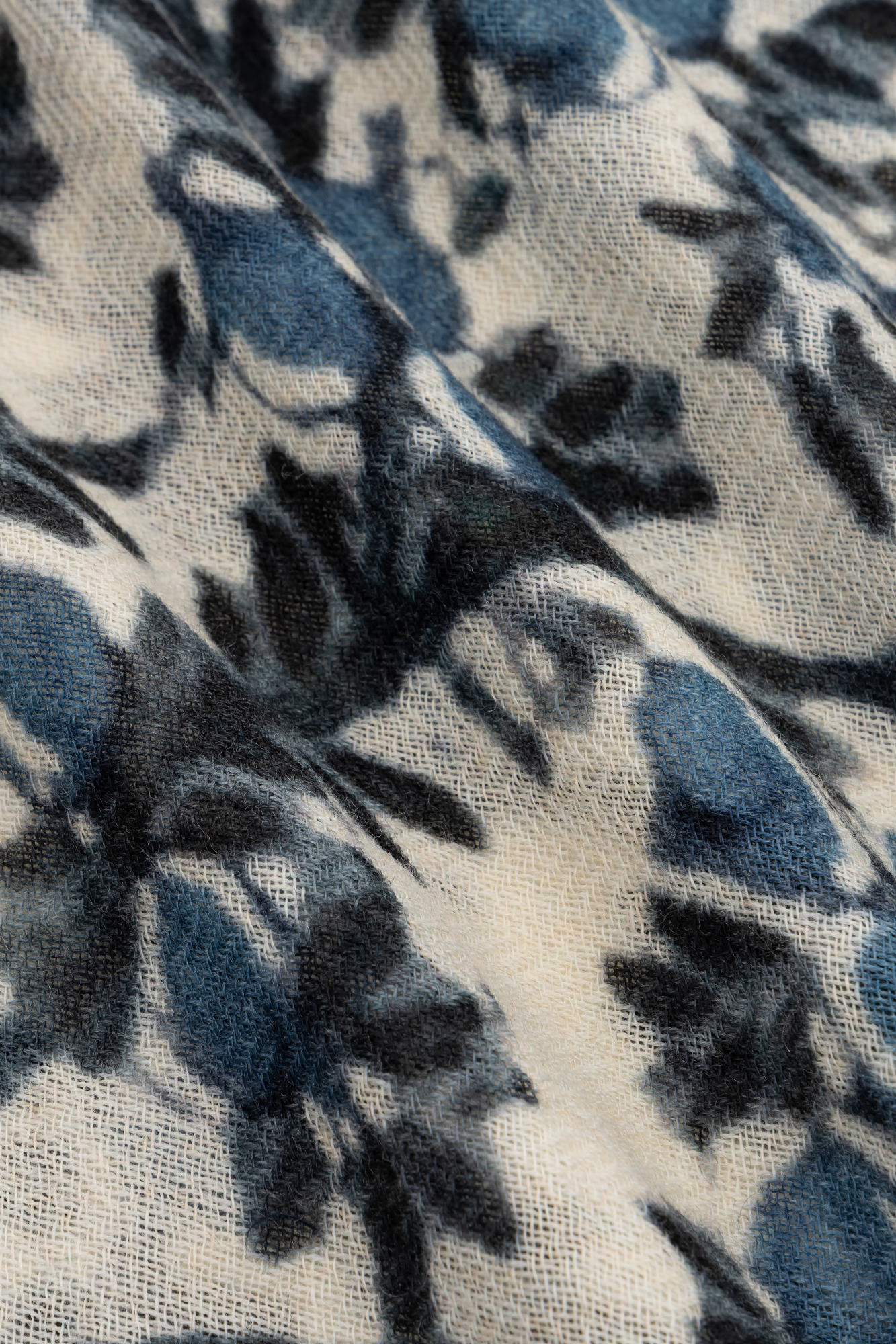 Hiva Shawl - Schal - Blau Print