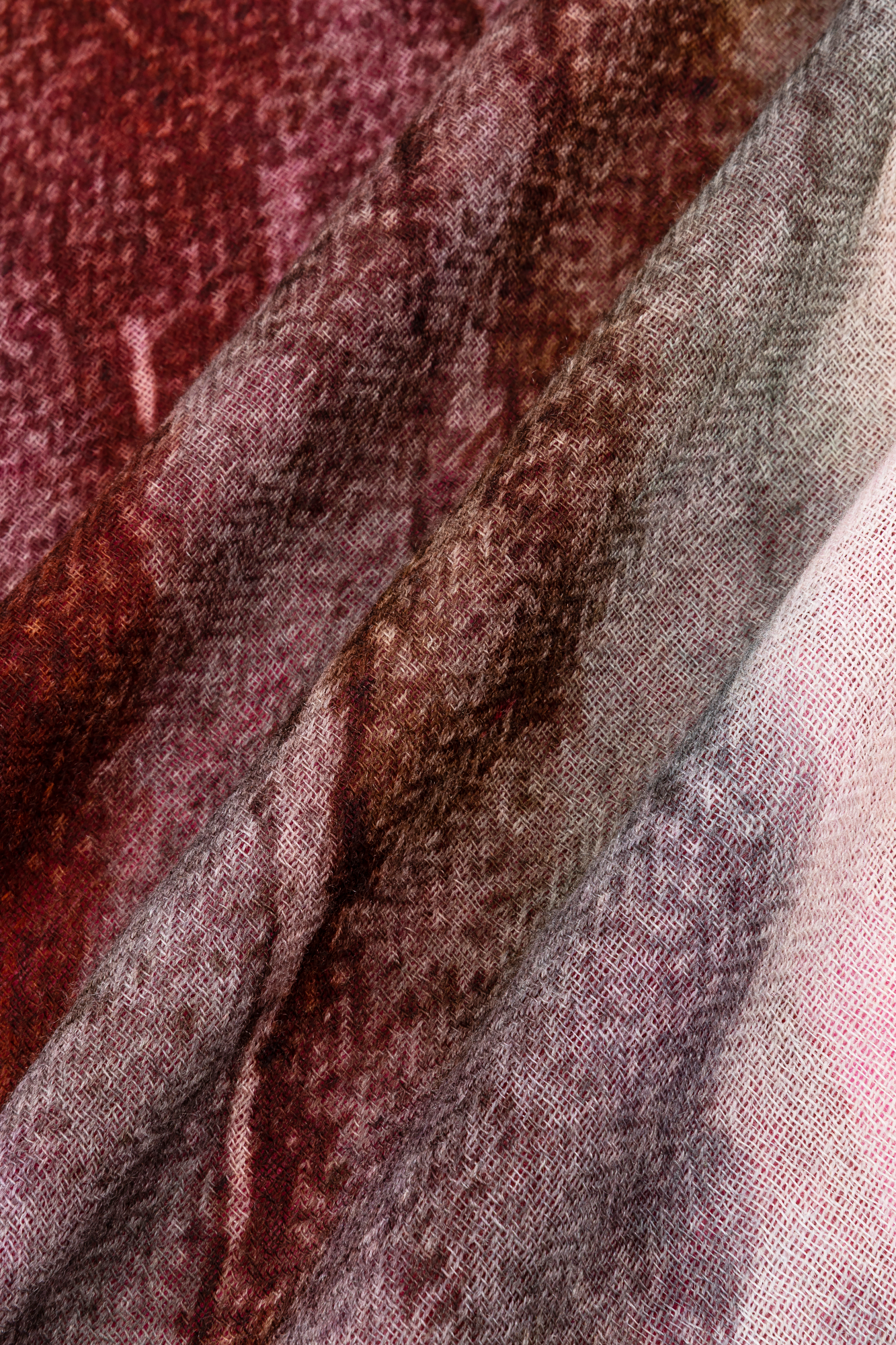 Helena Shawl - Schal - Rosa Print