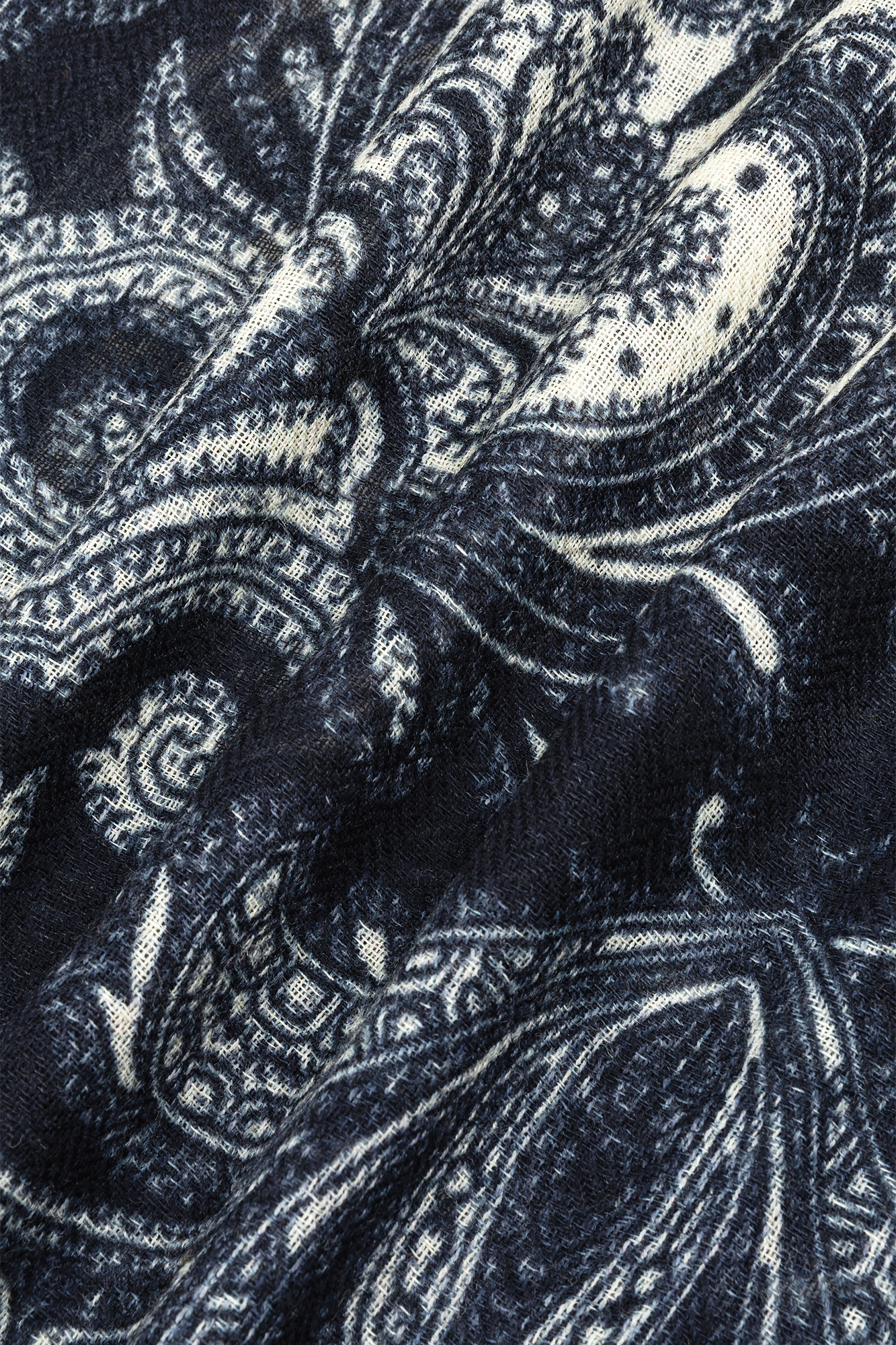 Hansje Schal Marine-navy Print