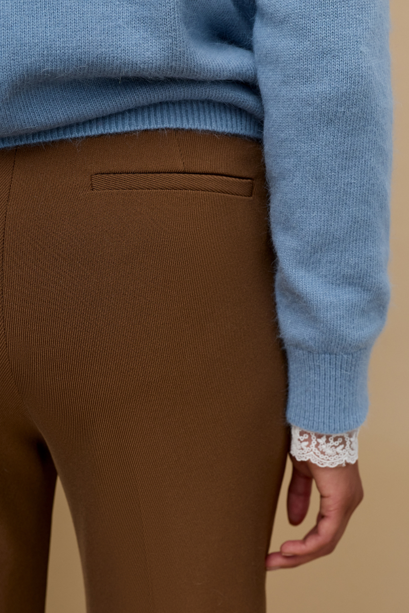 Evy Broek Hosenfarbe Cognac