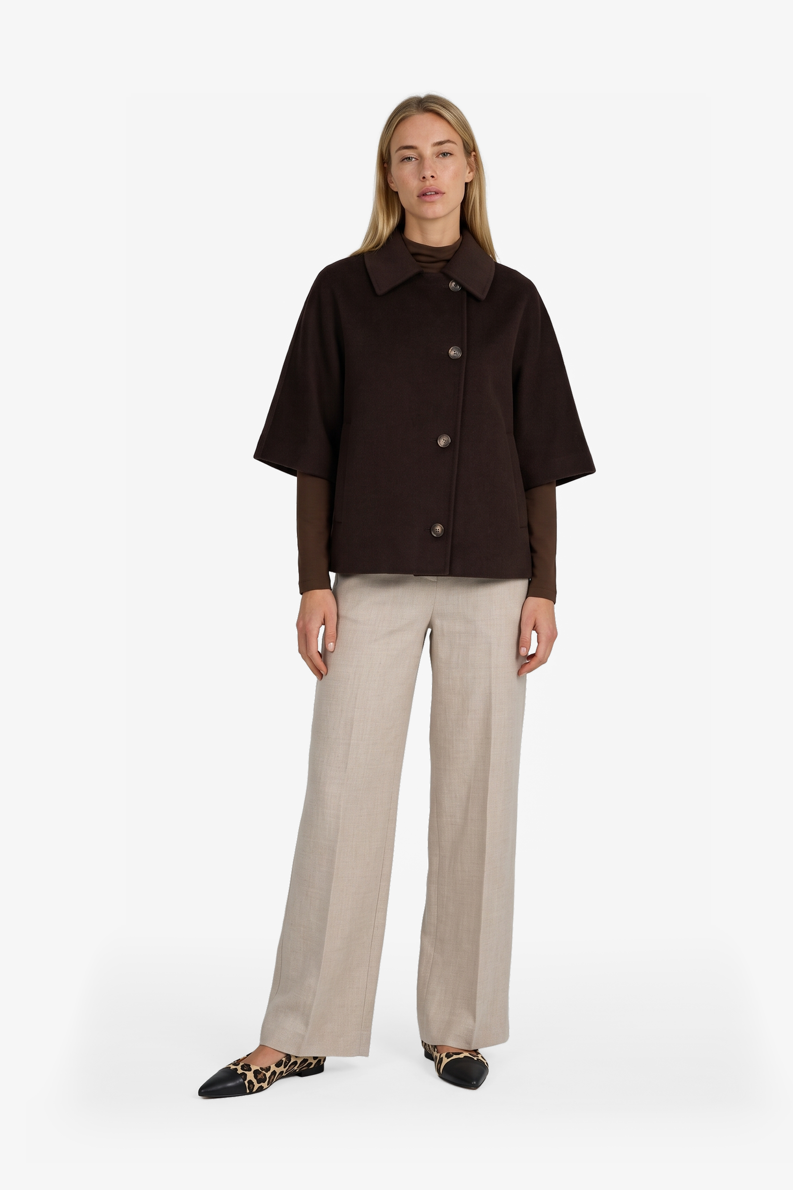 Pippa Jacke Dunkelbraun