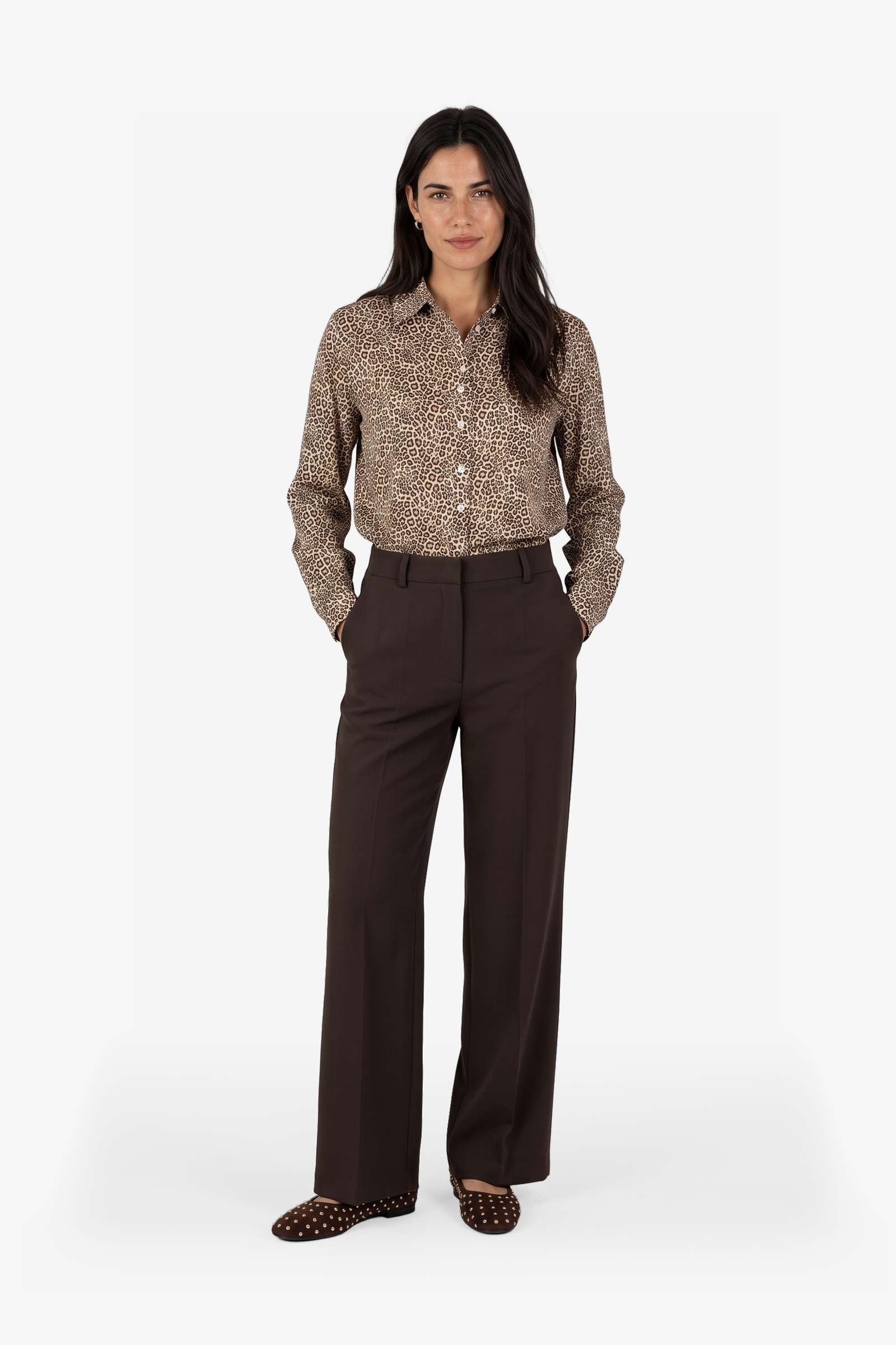 Rienke Bluse Sandprint