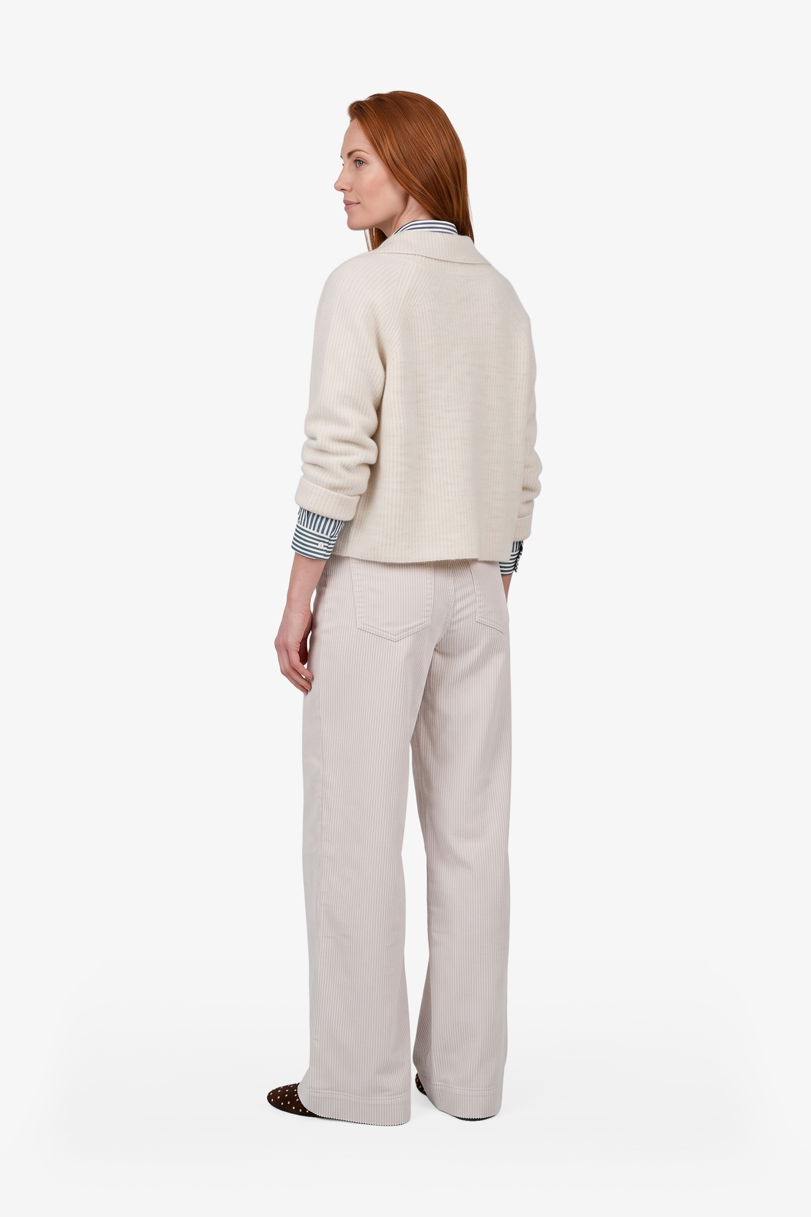 Palazzo Cordhose Sand
