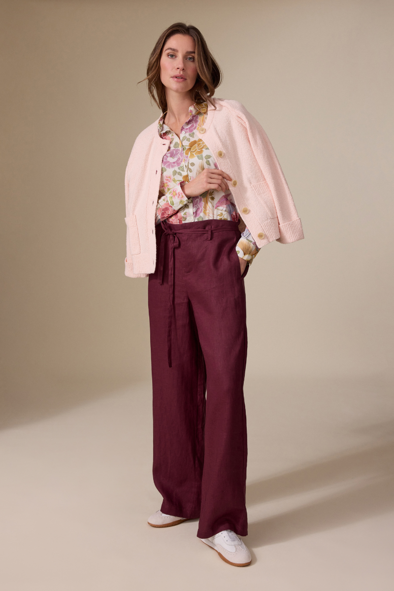 Otilla Blouse Roze Print