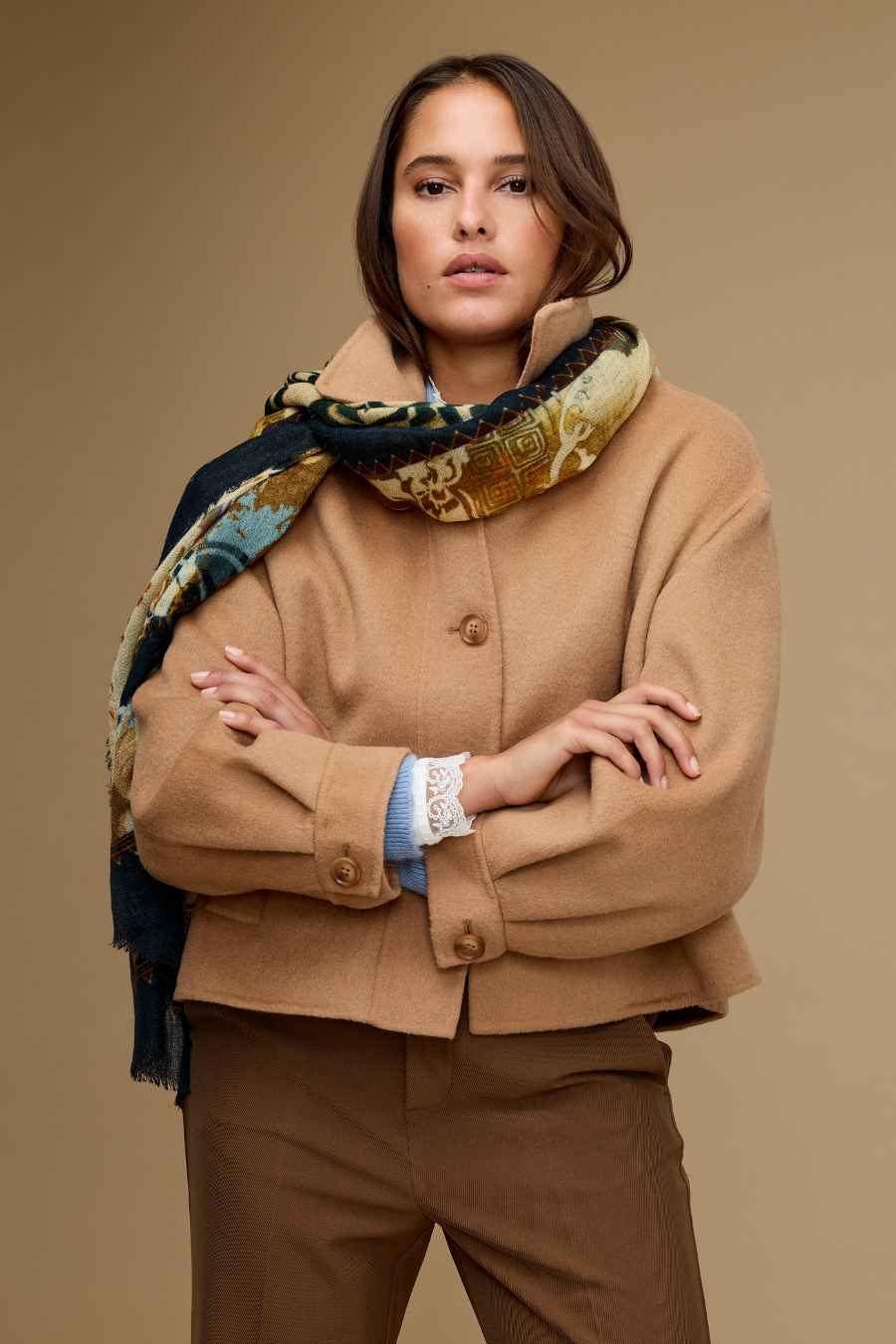 Palm Jacke - Jasje - Cognac