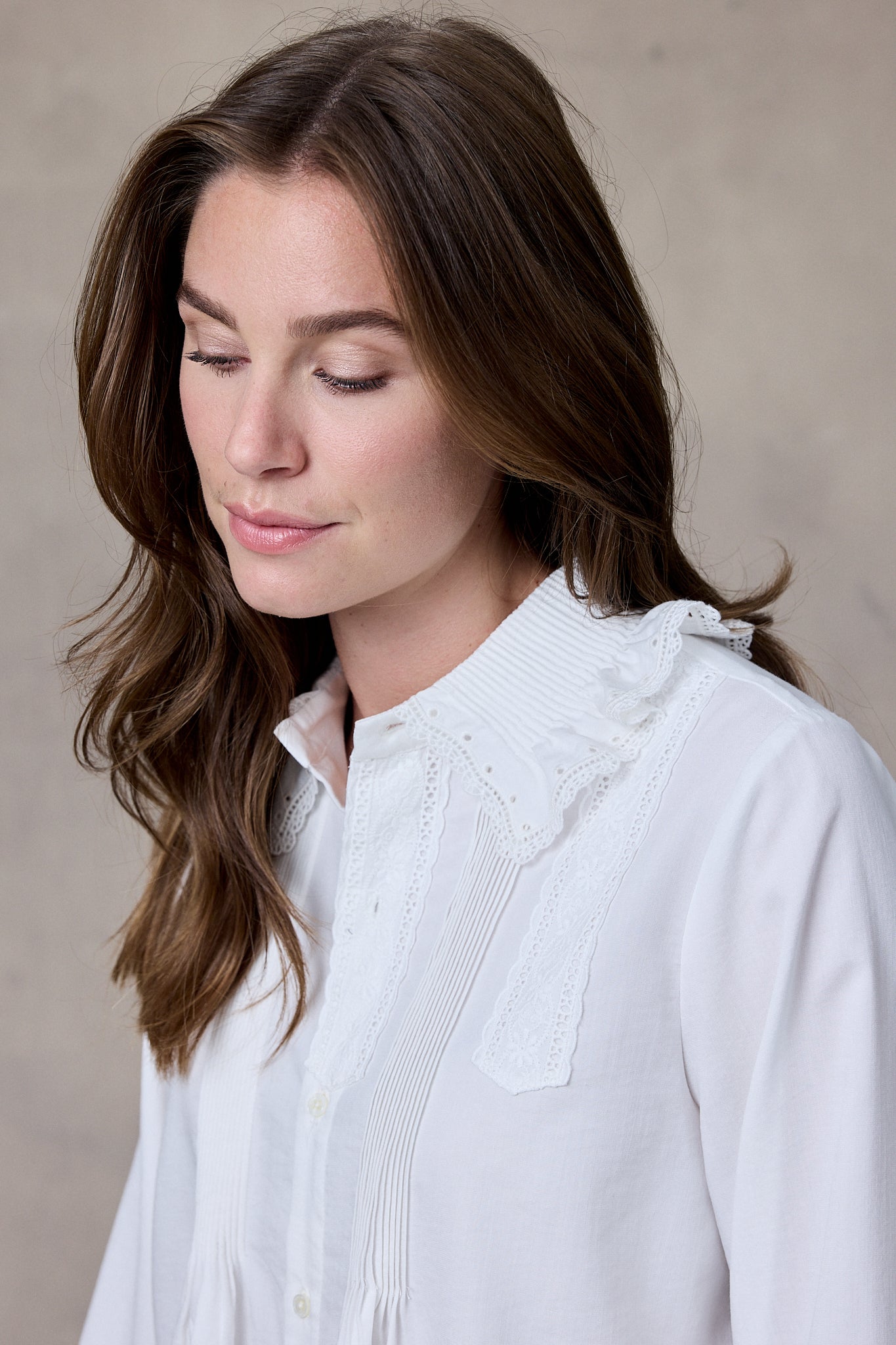 Joan Bluse Off-white