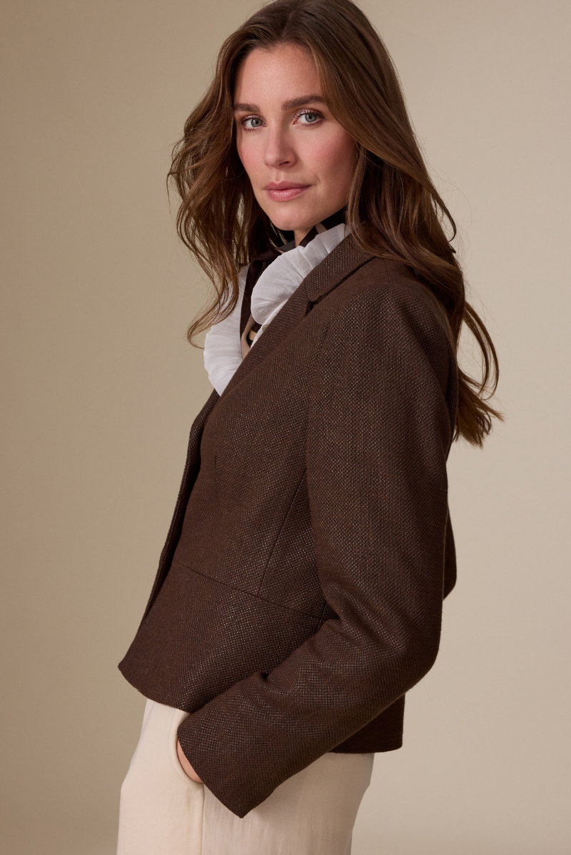 Kirsten Blazer Braun