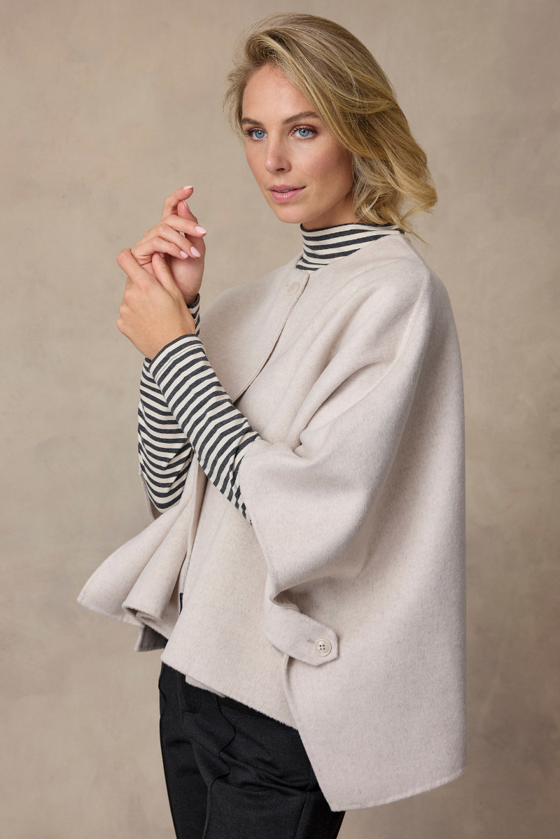 Nina Top Antraciet Print