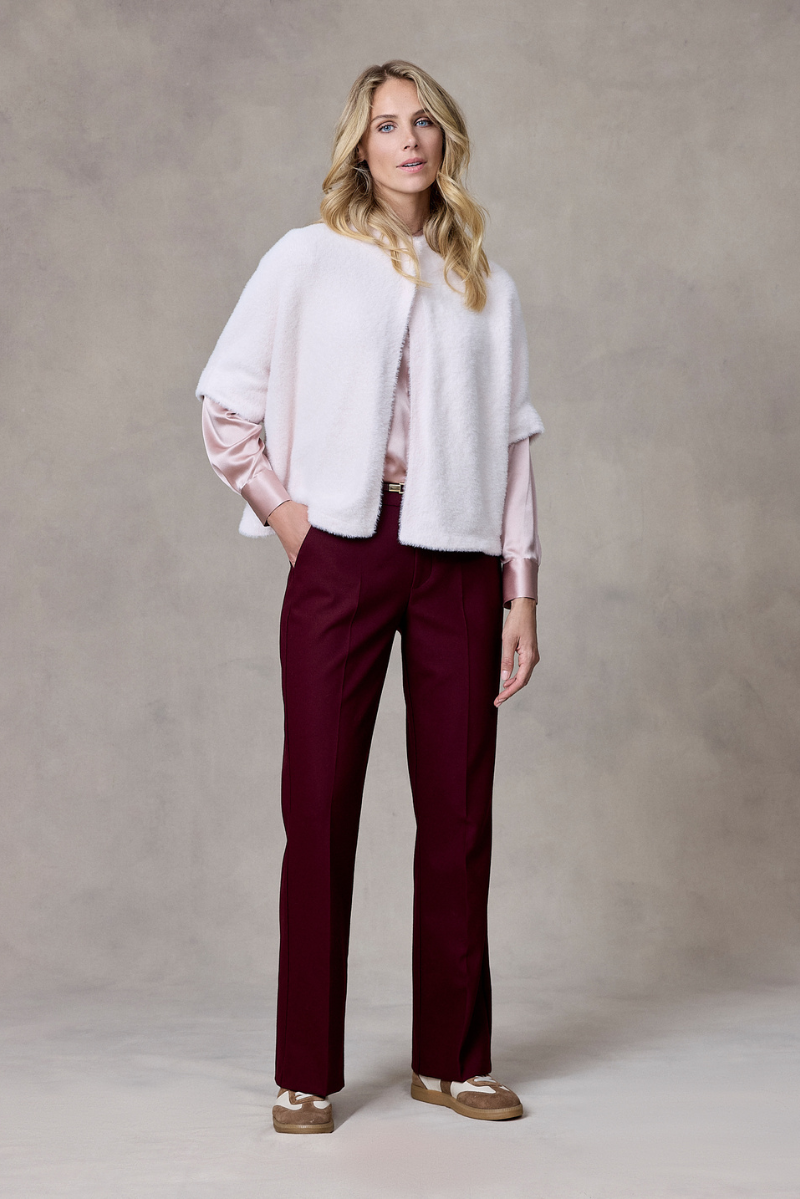 Pienne Hose Bordeaux