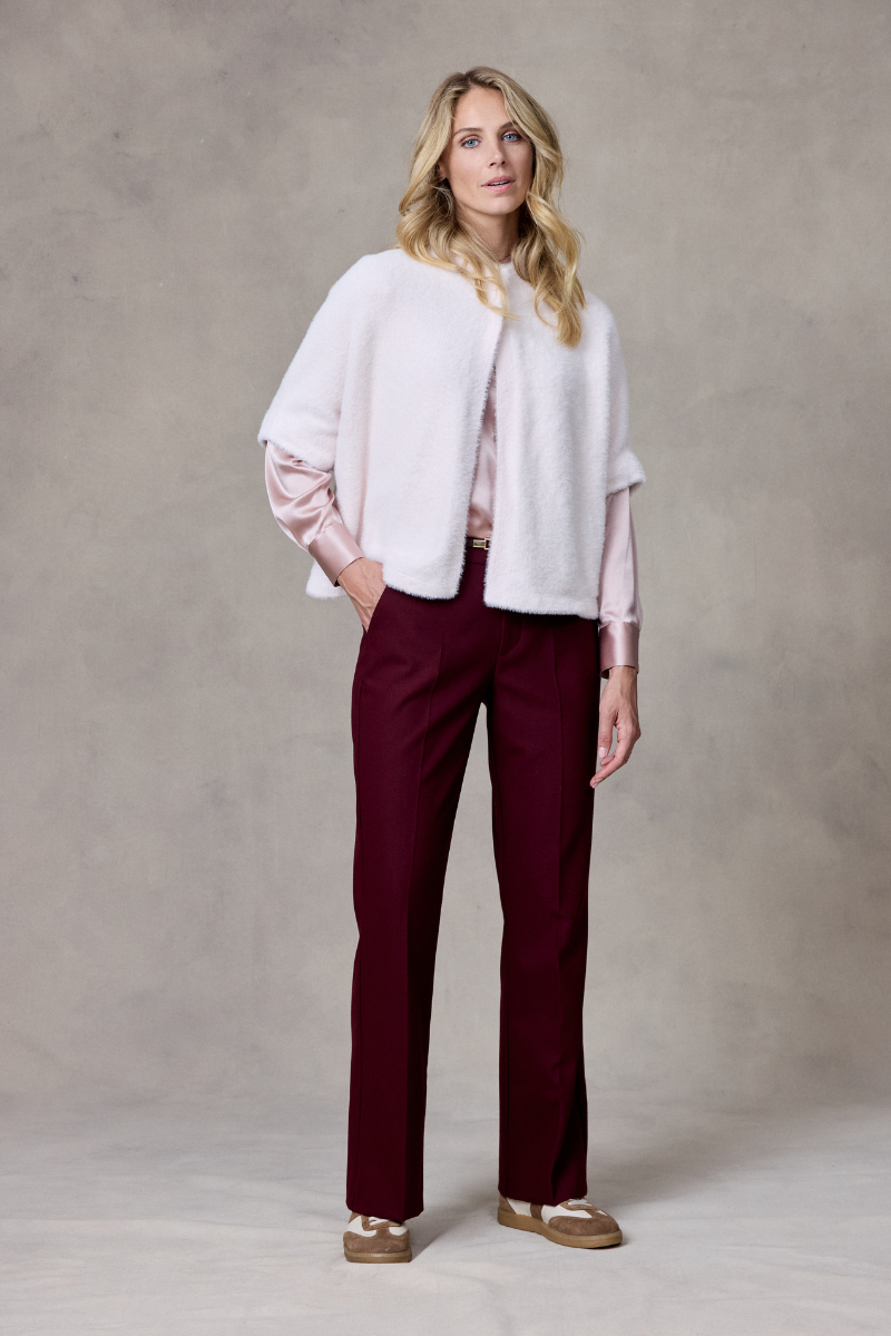 Kaitlin Vestjas Licht Roze