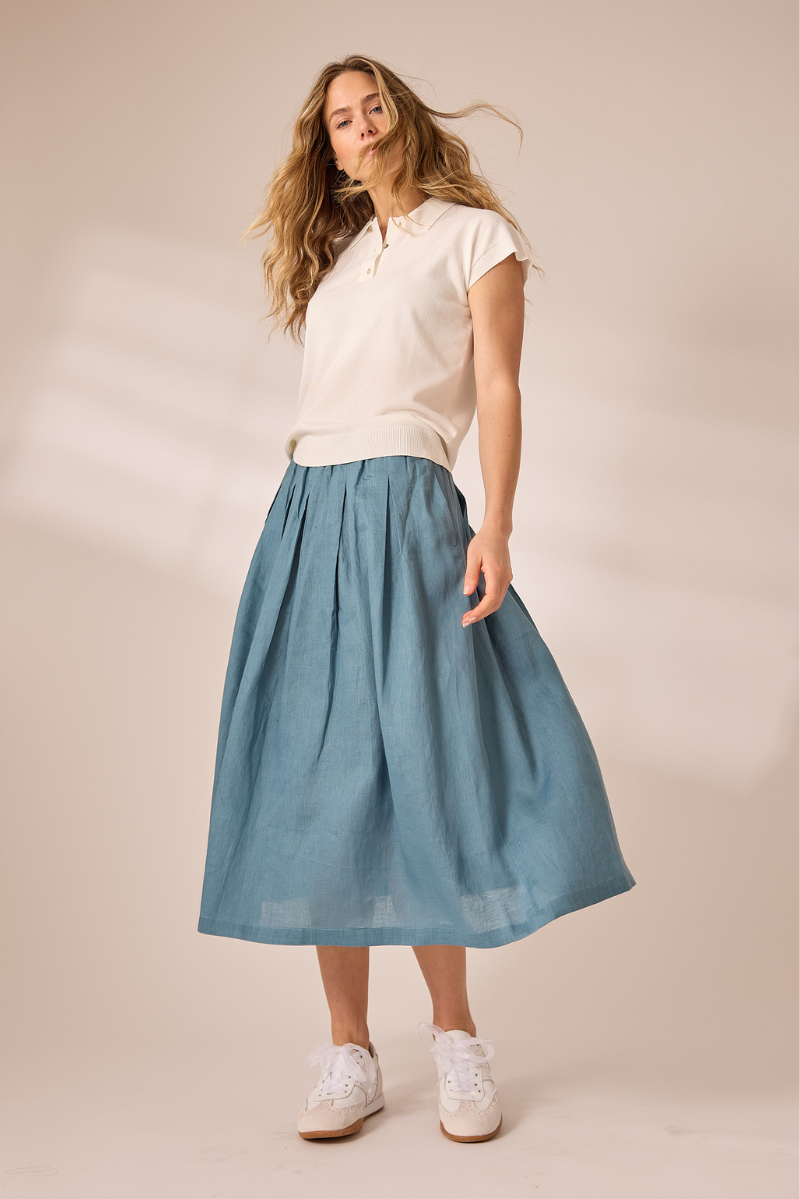 Norien Top Off-white