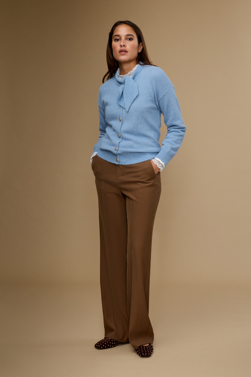 Evy Broek Hosenfarbe Cognac