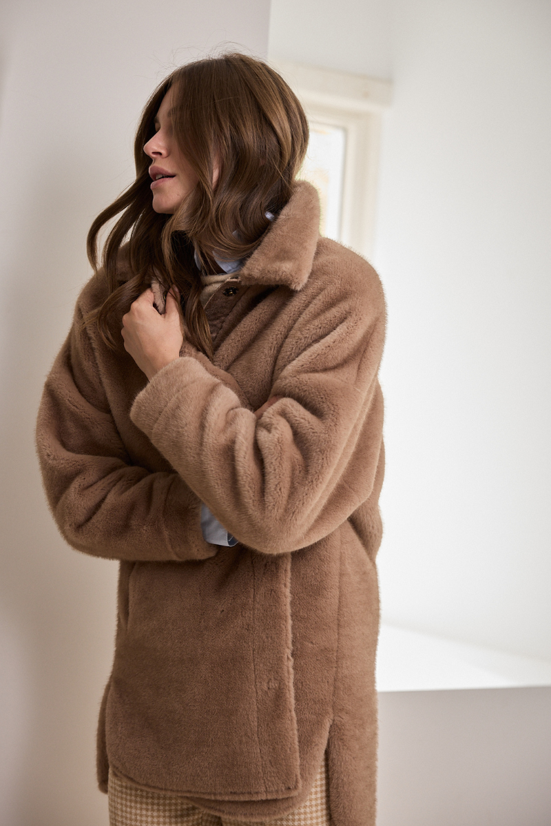 Raika Mantel CAMEL
