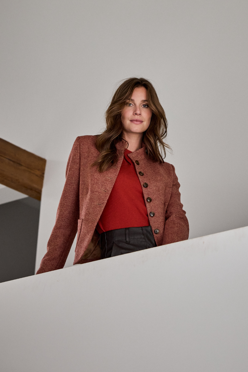 Halina Blazer Rot