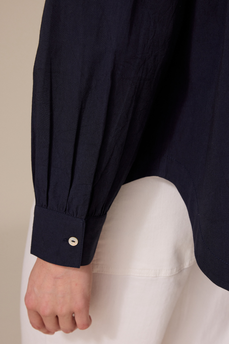 Krissy Bluse Marine-blau